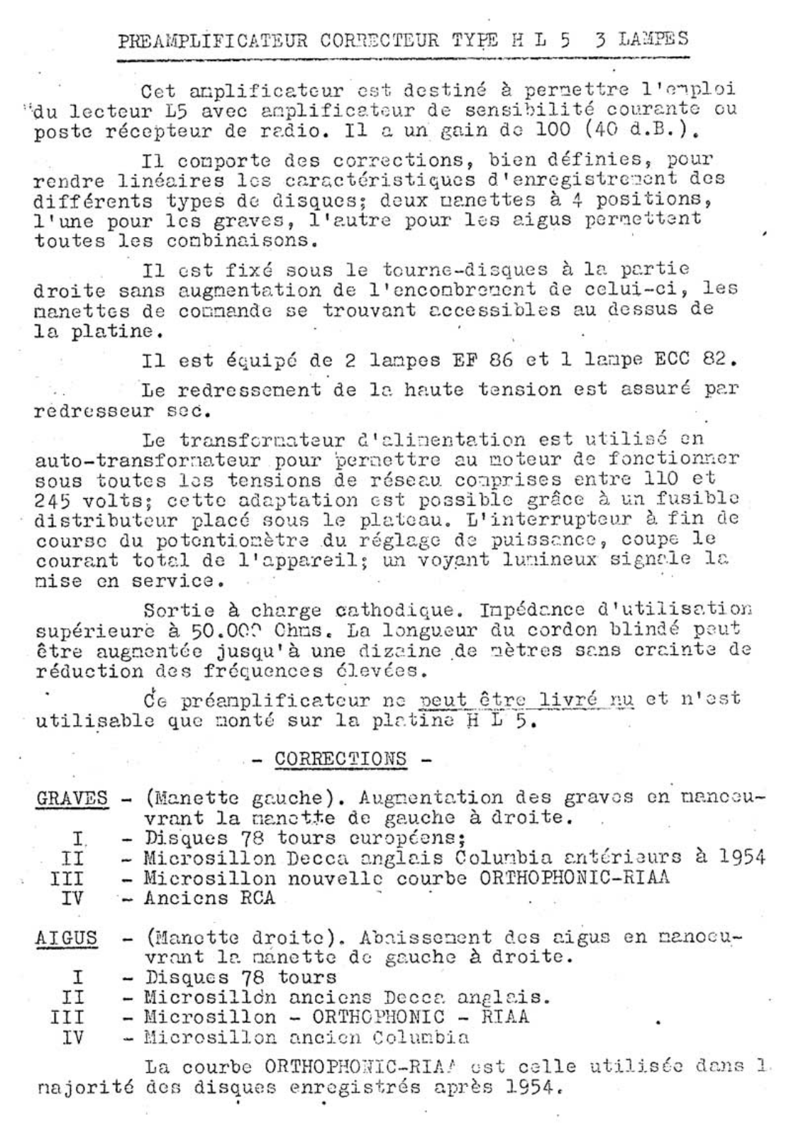 Clements HL-53 Schematic