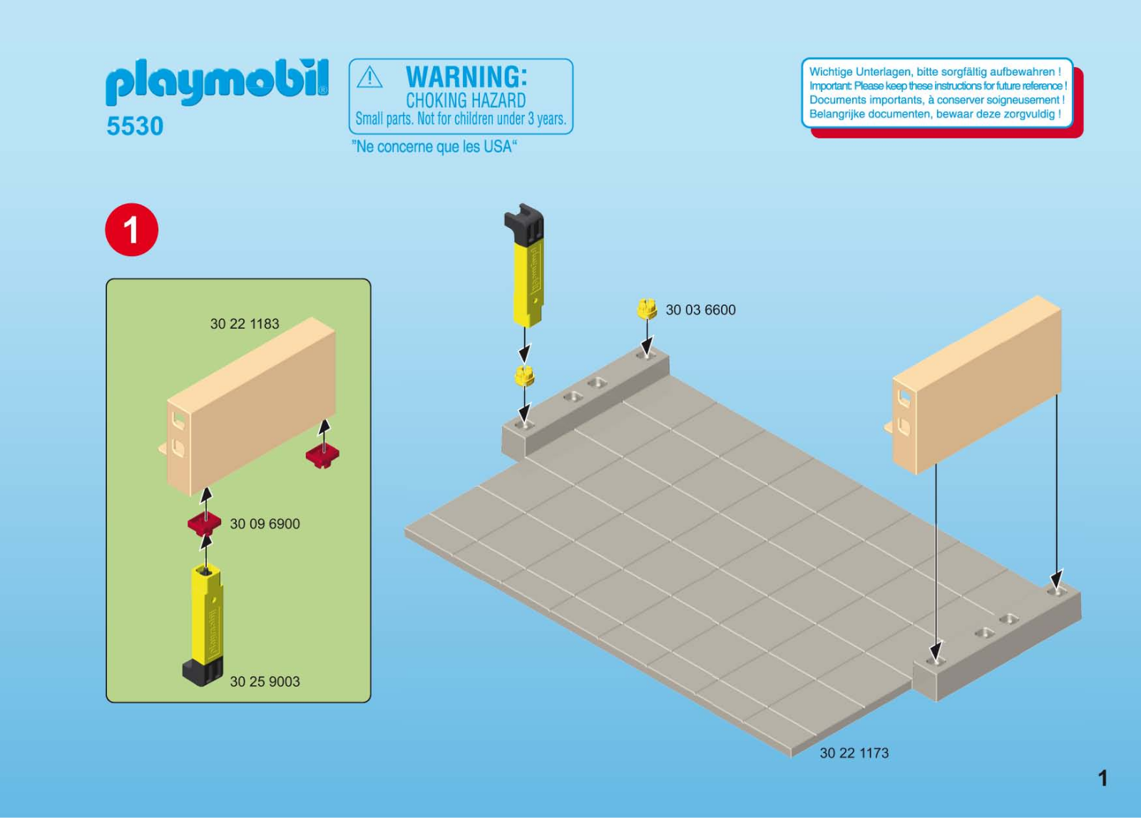 Playmobil 5530 Instructions