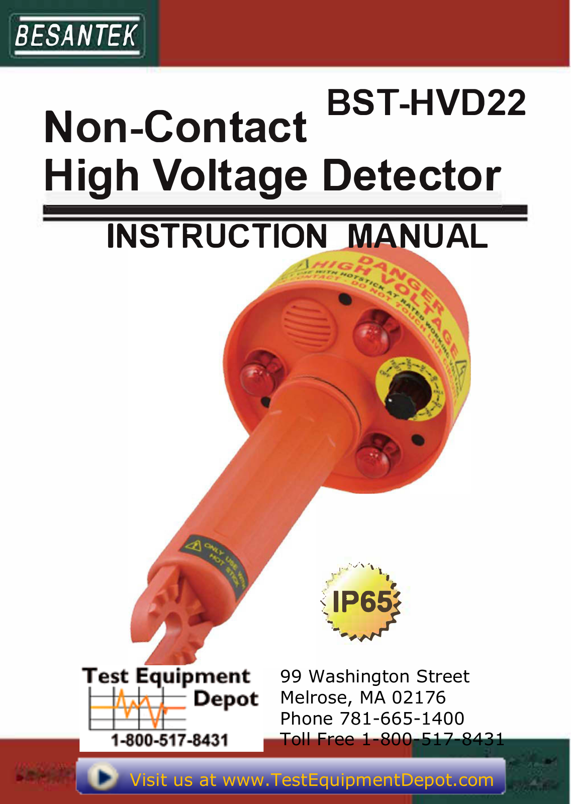 Besantek BST-HVD22 Instruction Manual