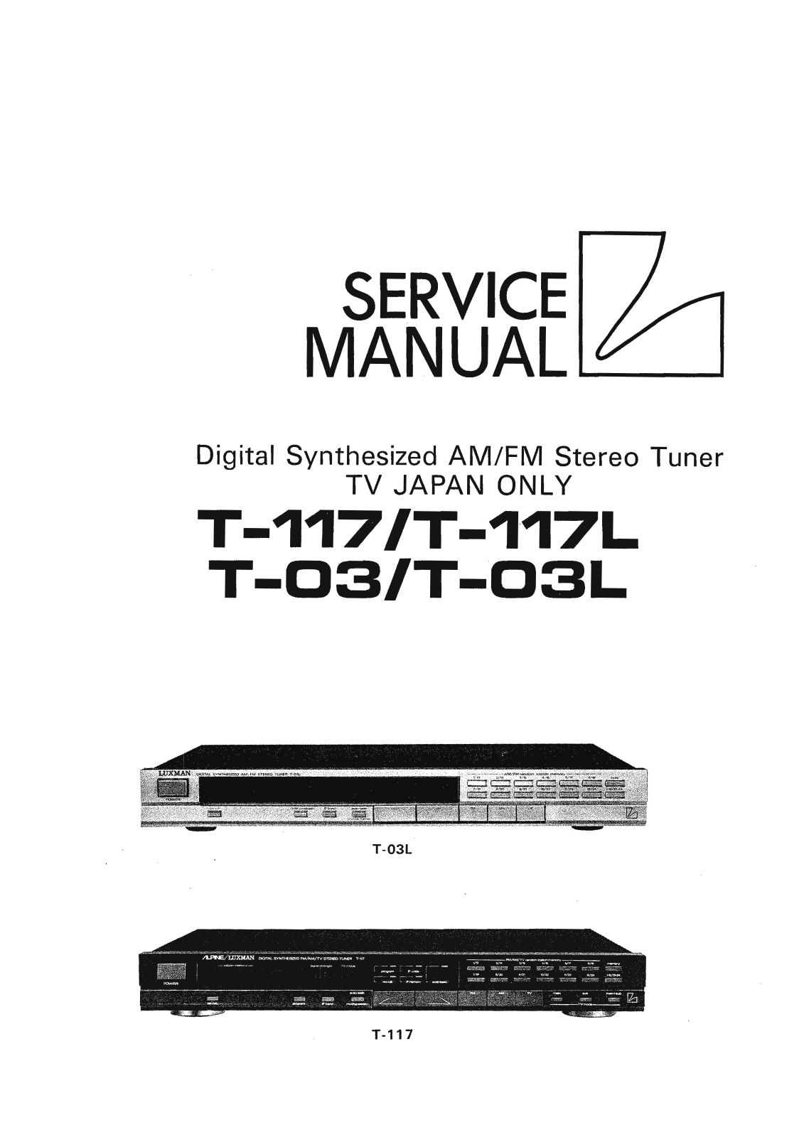 Luxman T-117 Schematic