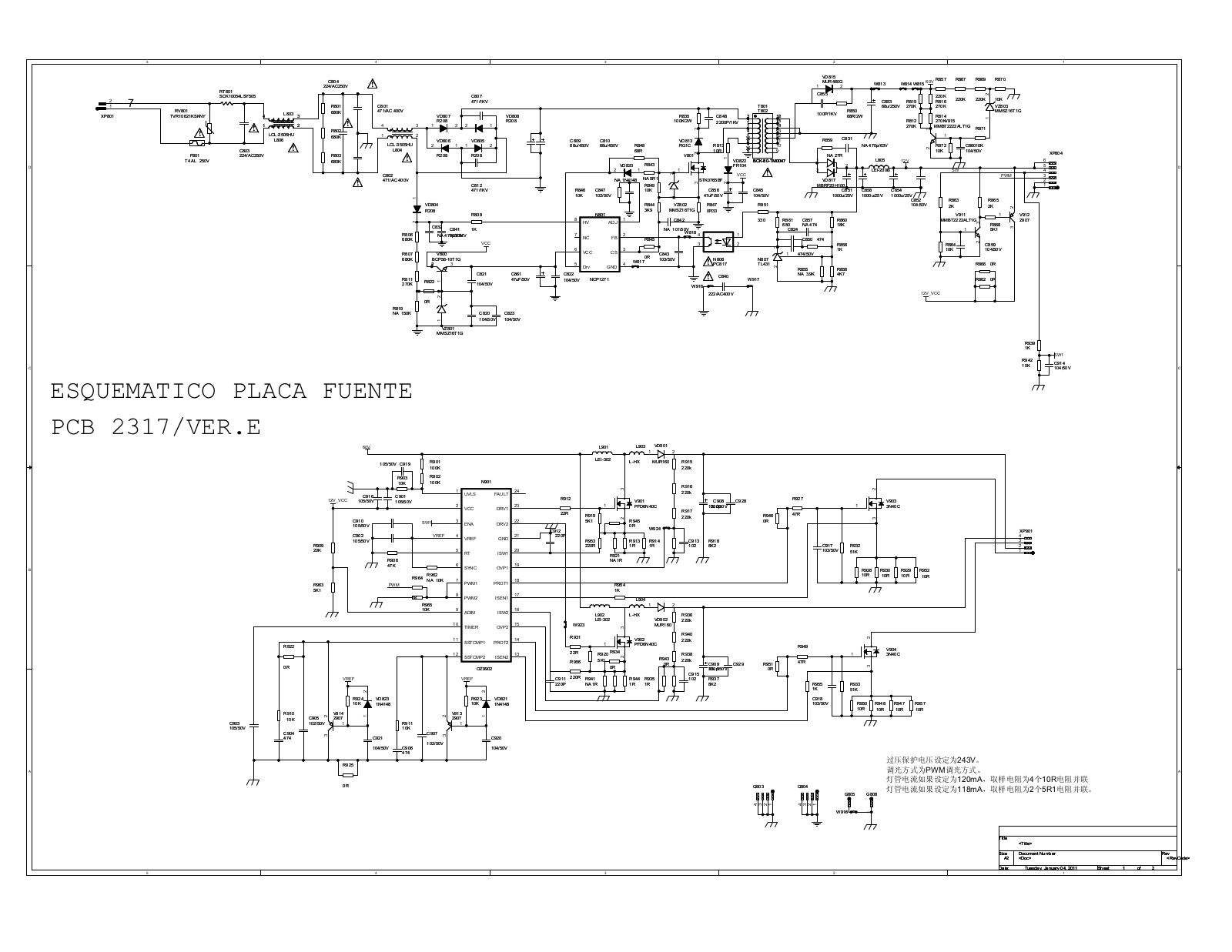 BGH BLE3212D Schematic