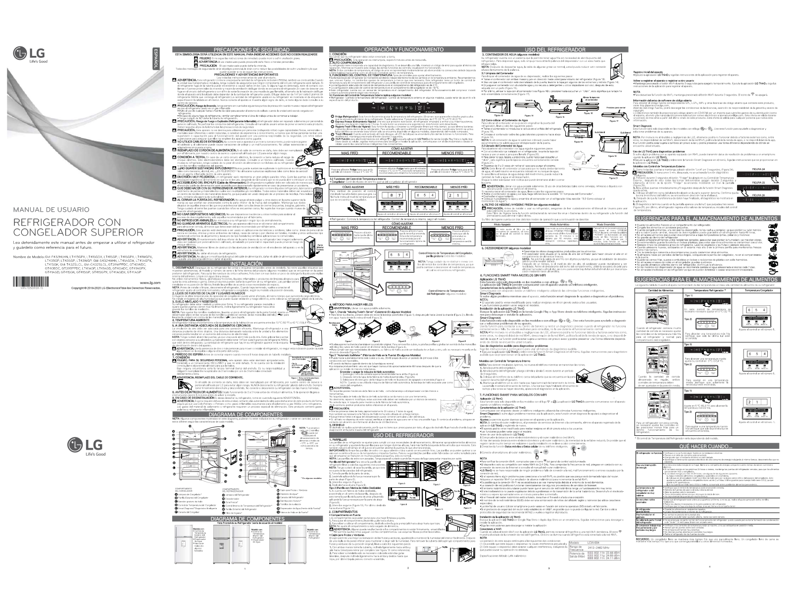 LG LT41SGP Owner's manual