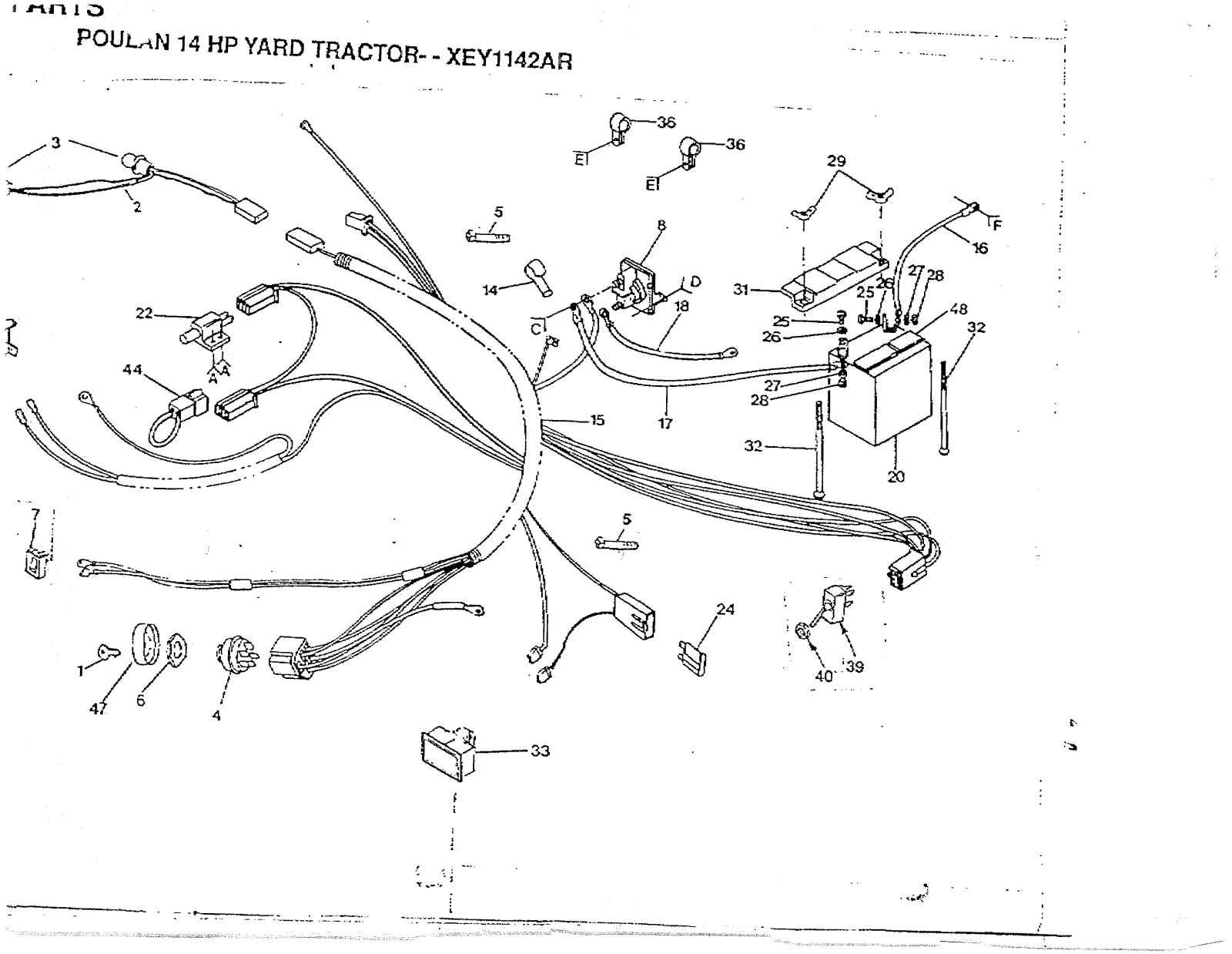 AYP XEY1122AR User Manual