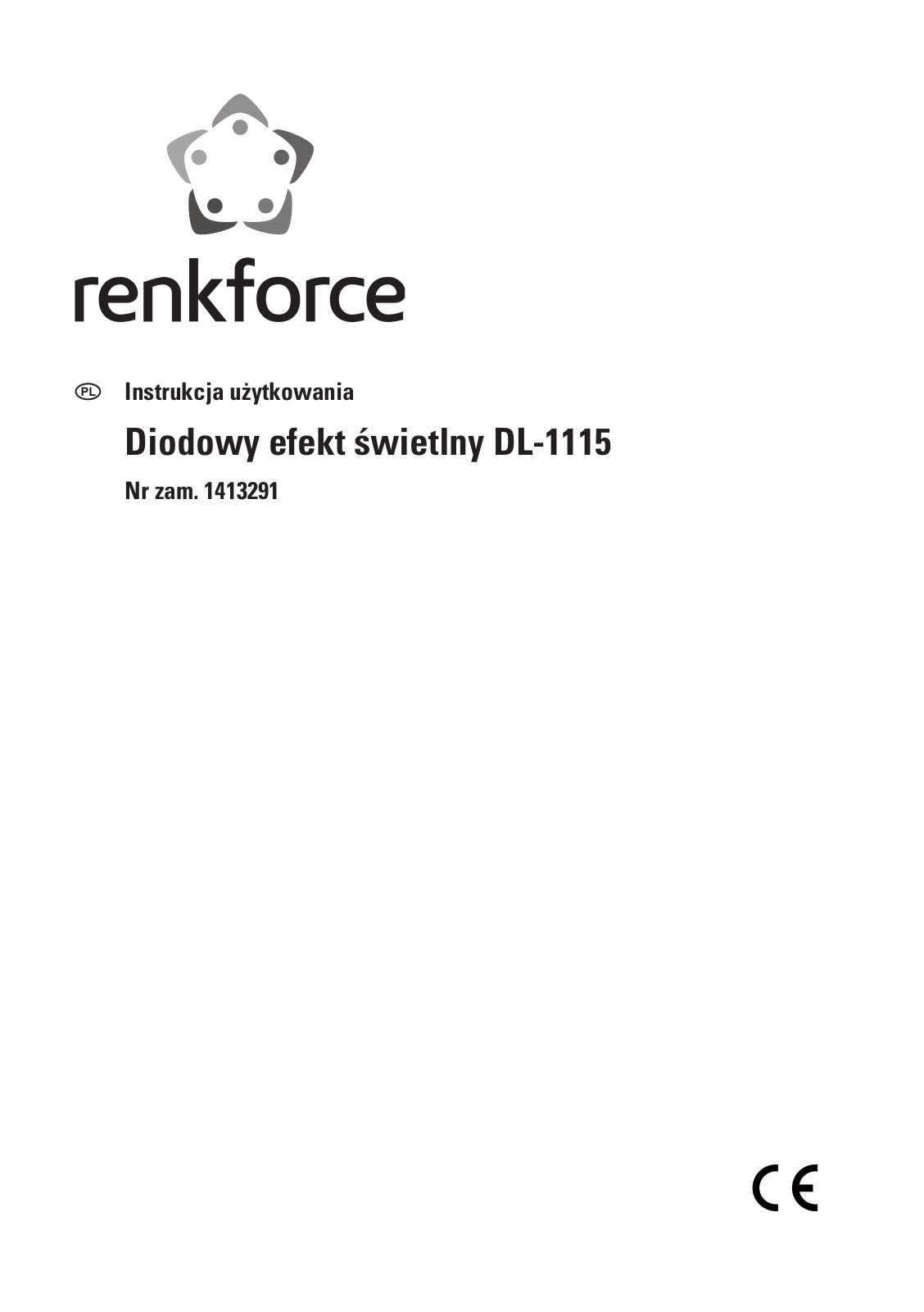 Renkforce 1413291 Operating Instructions