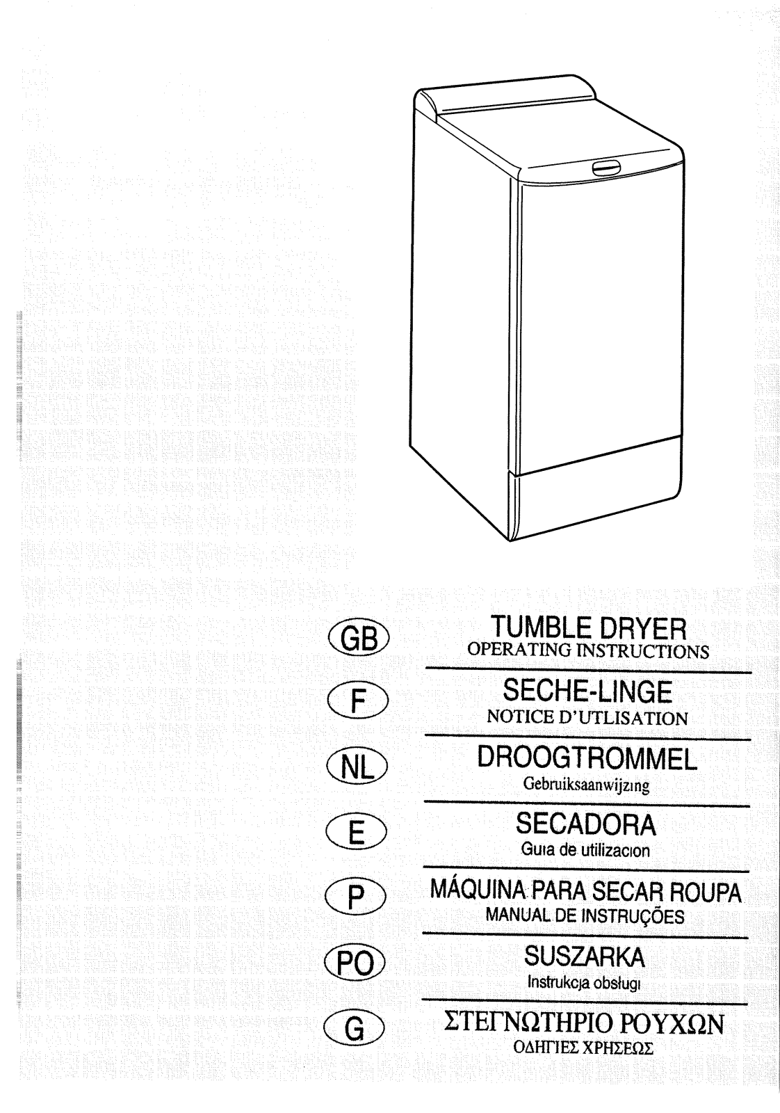 BRANDT ETE100E User Manual