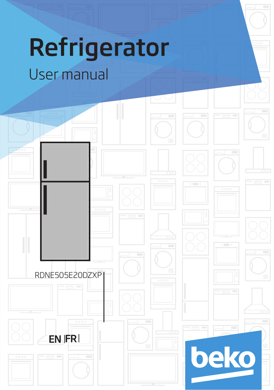 Beko RDNE505E20DZXP User manual