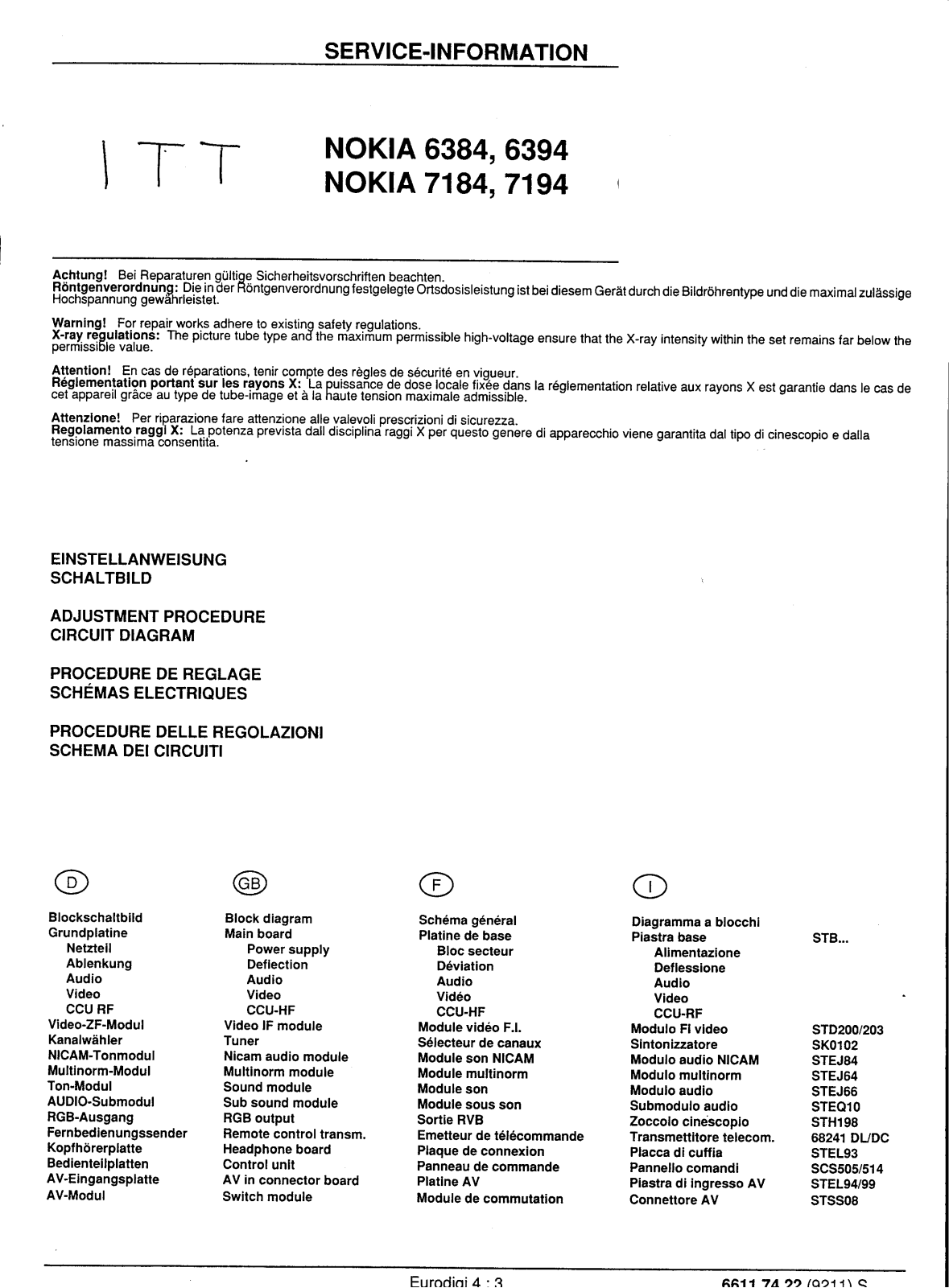 ITT 6384 Schematic