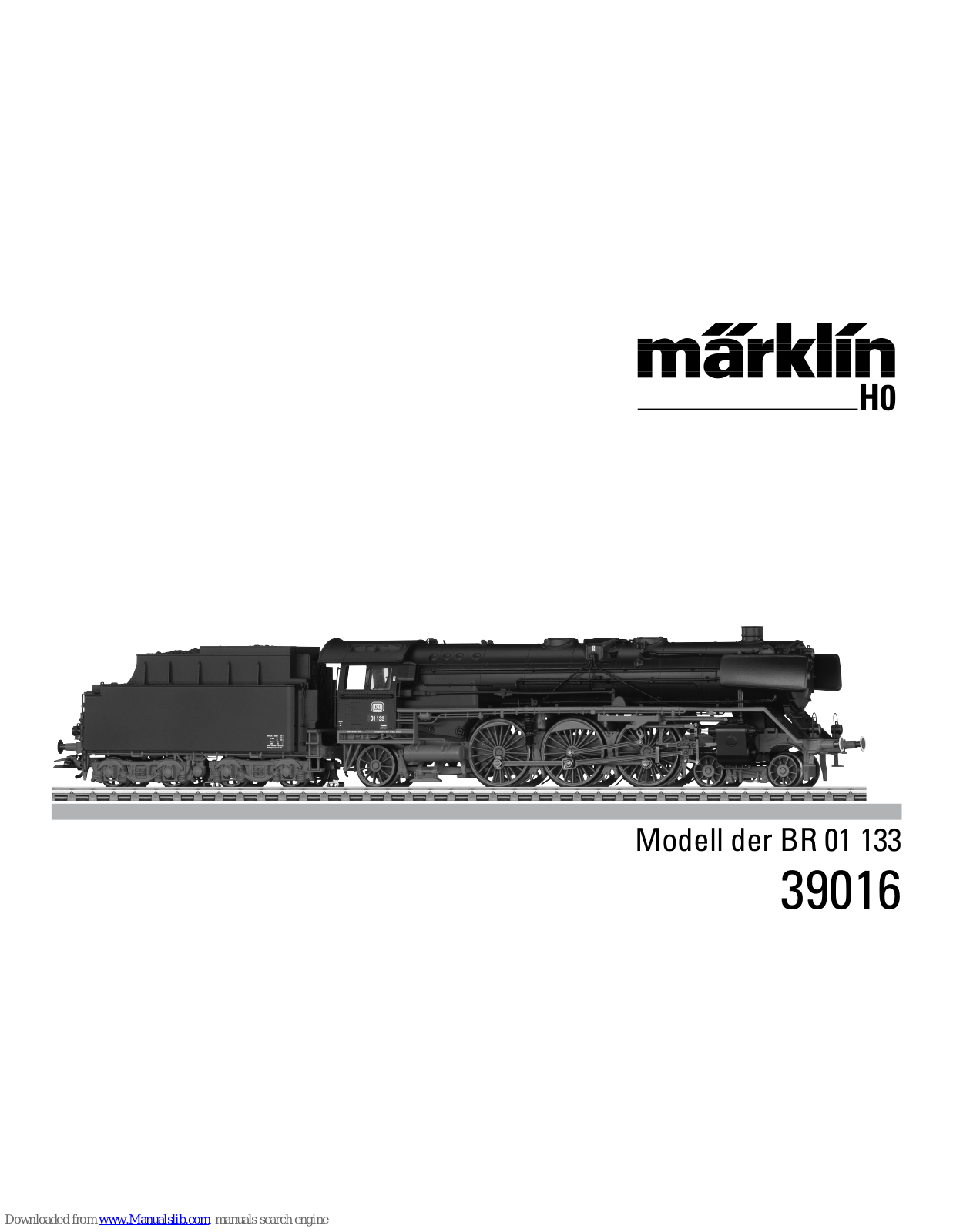 marklin 39016 User Manual - ManualMachine.com