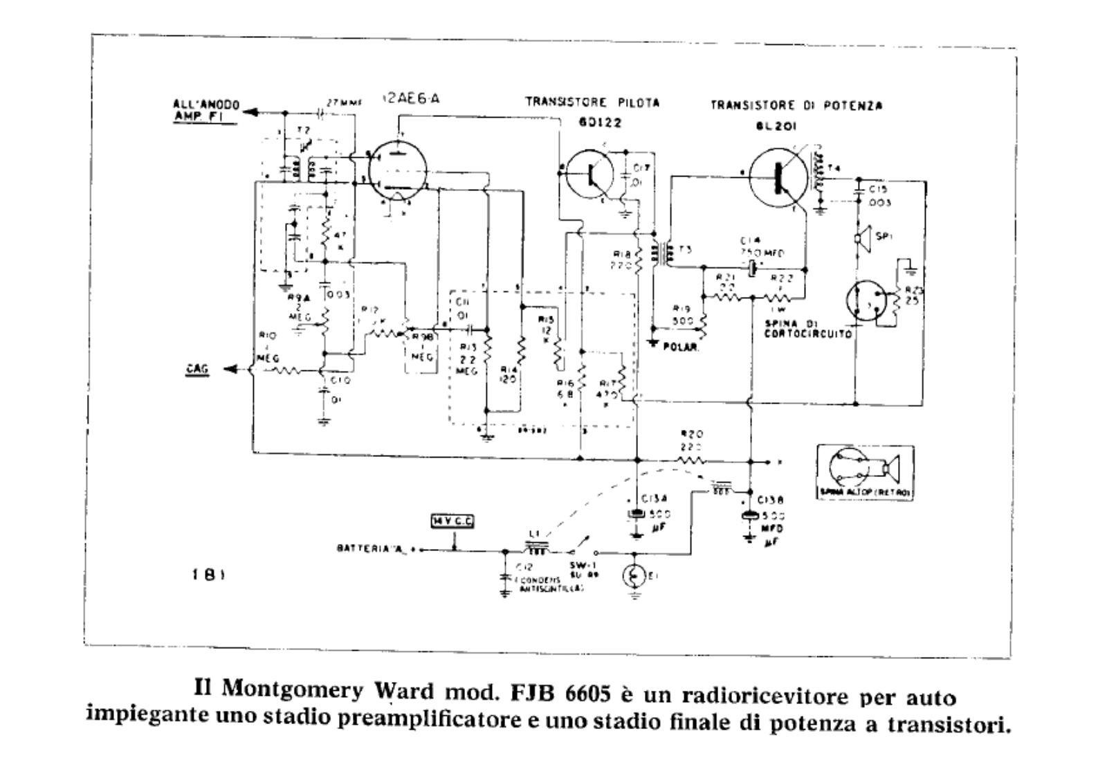 Airline 6605 schematic - ManualMachine.com