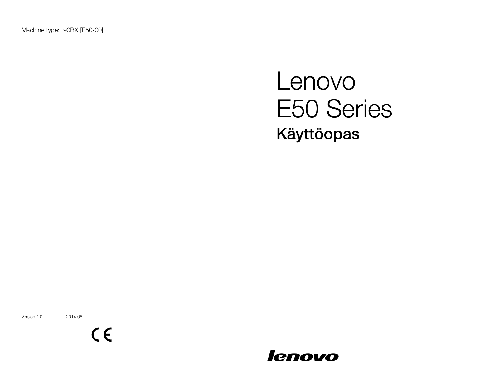 Lenovo E50-00 User Guide