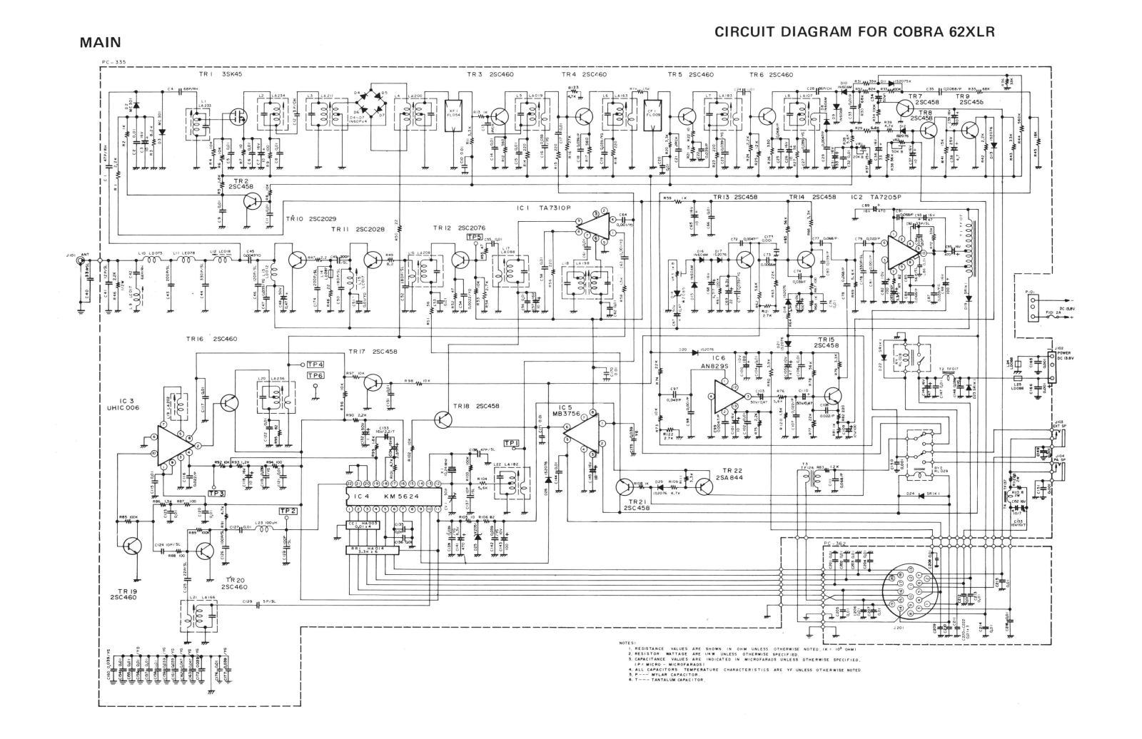 Cobra 62xlr User Manual