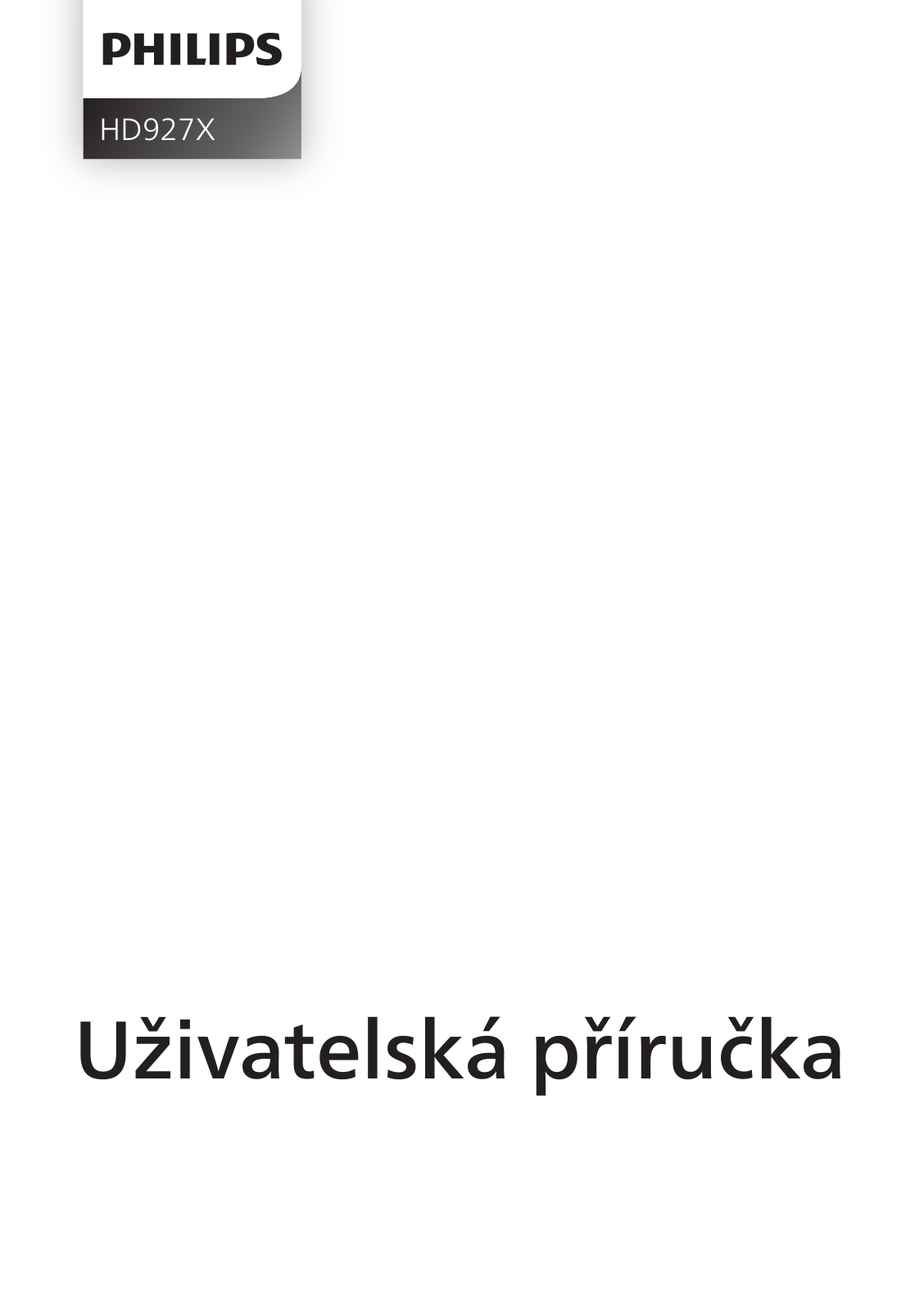 Philips HD9270/91 user manual