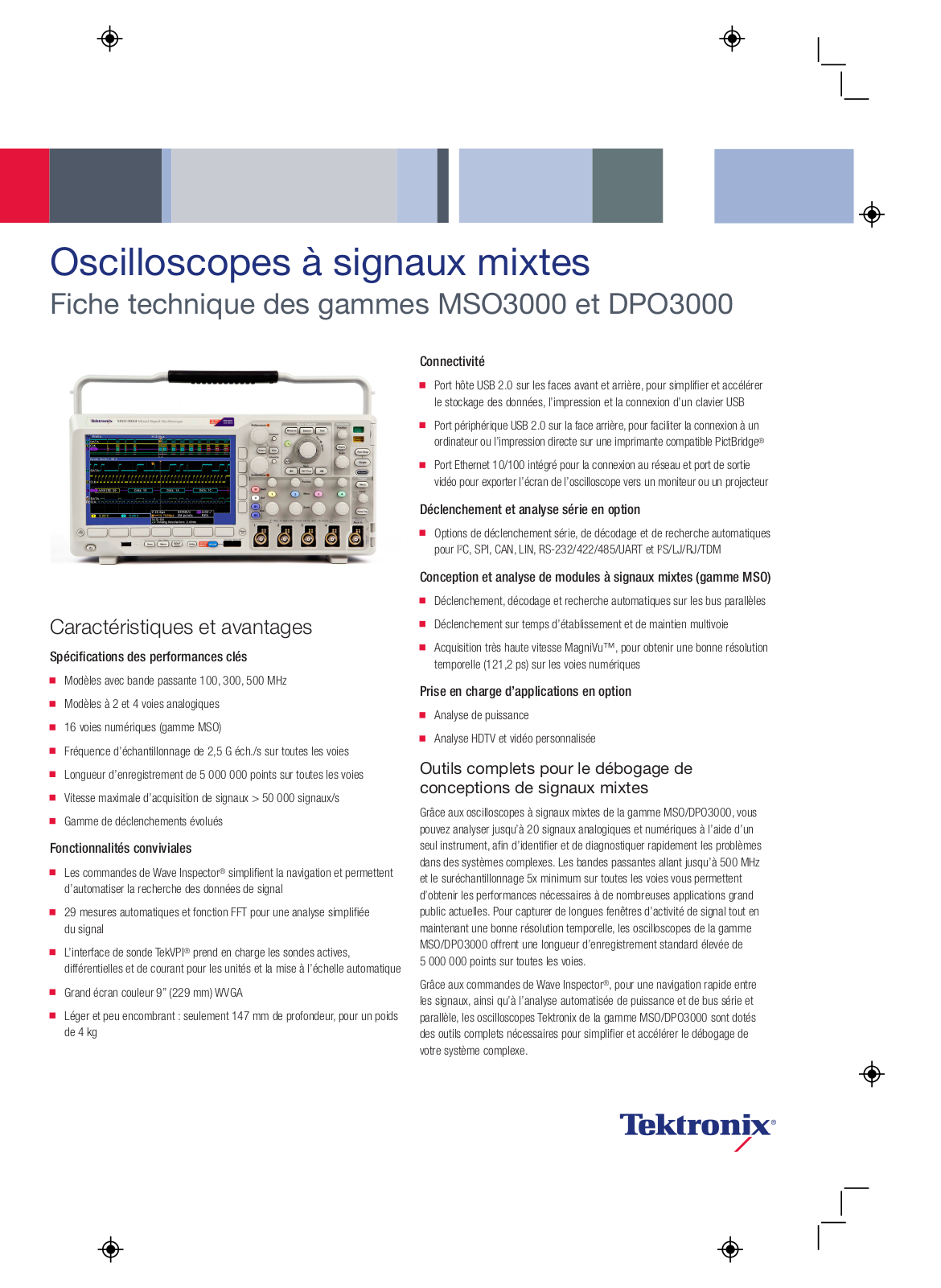 TEKTRONIX DPO3032, DPO3034, MSO3014, MSO3032, MSO3034 User Manual