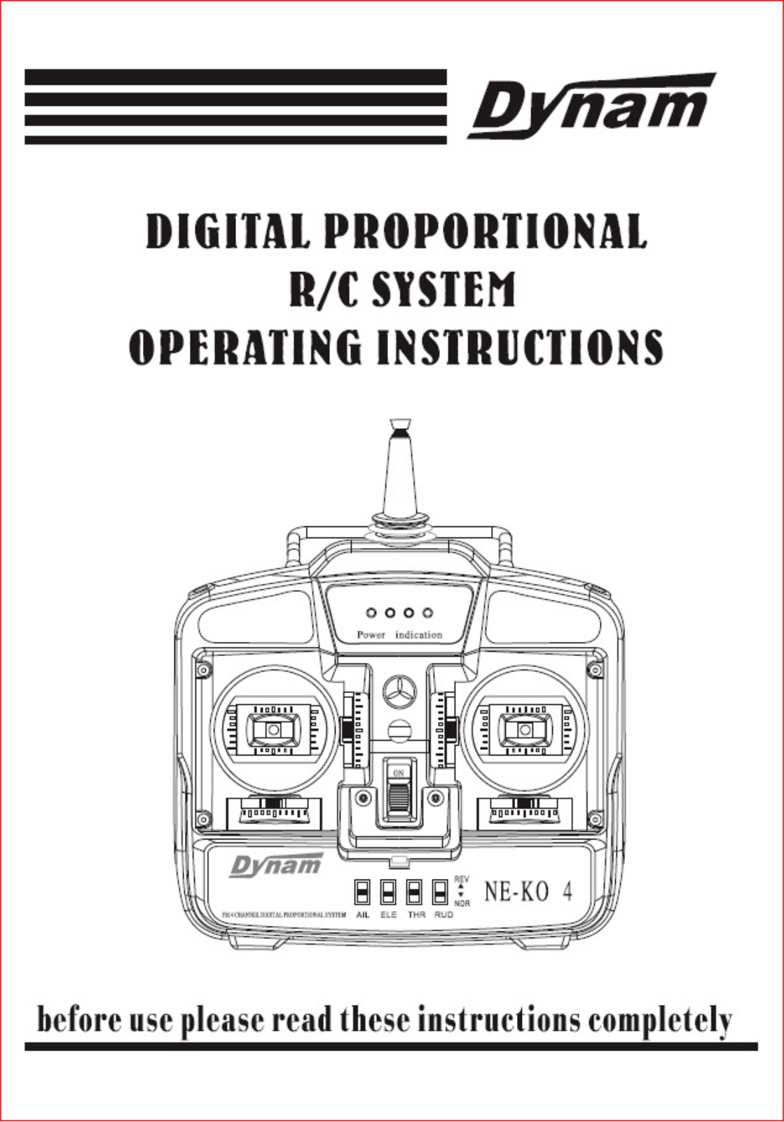 Dynam and DYNAM CN001 Users manual