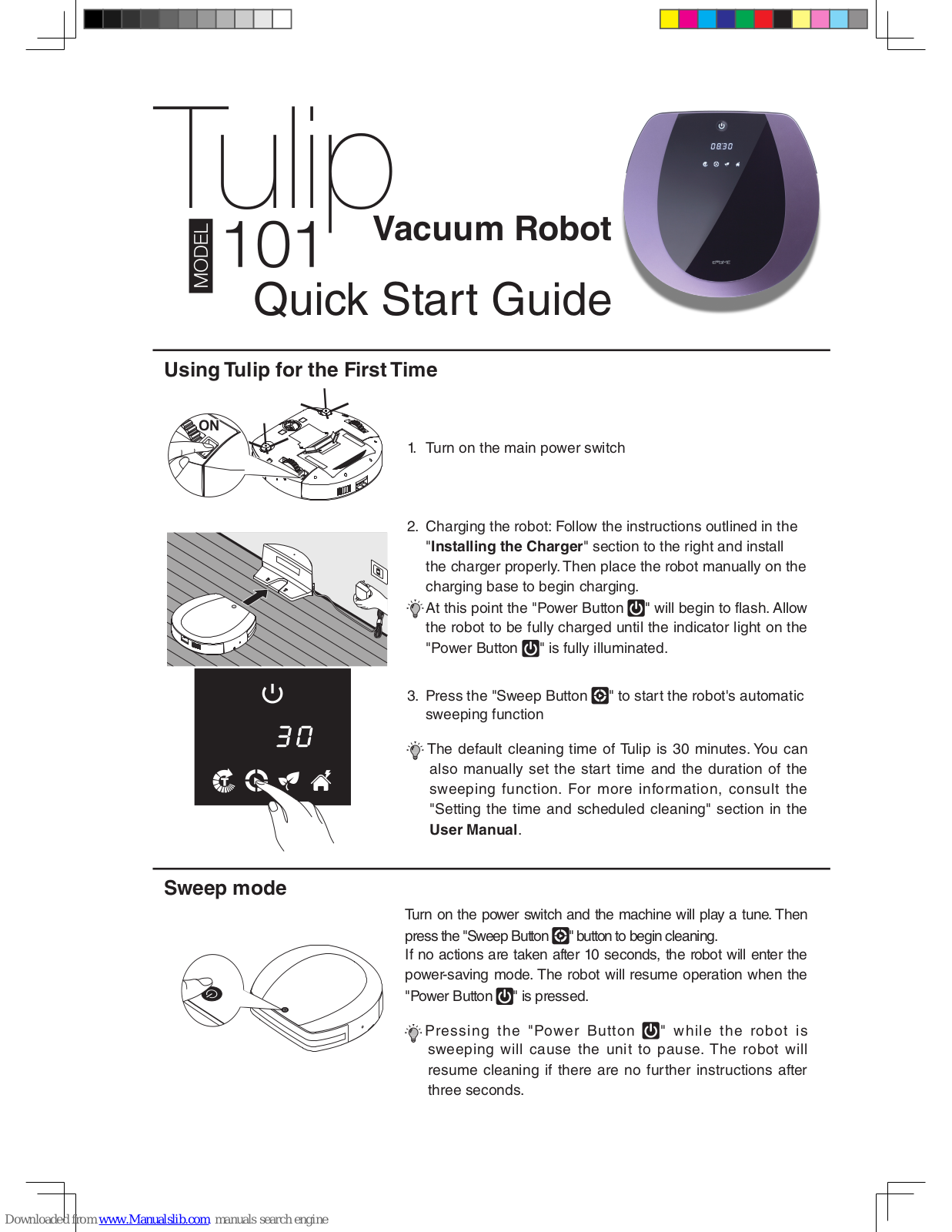 Ememe Tulip 101 Quick Start Manual