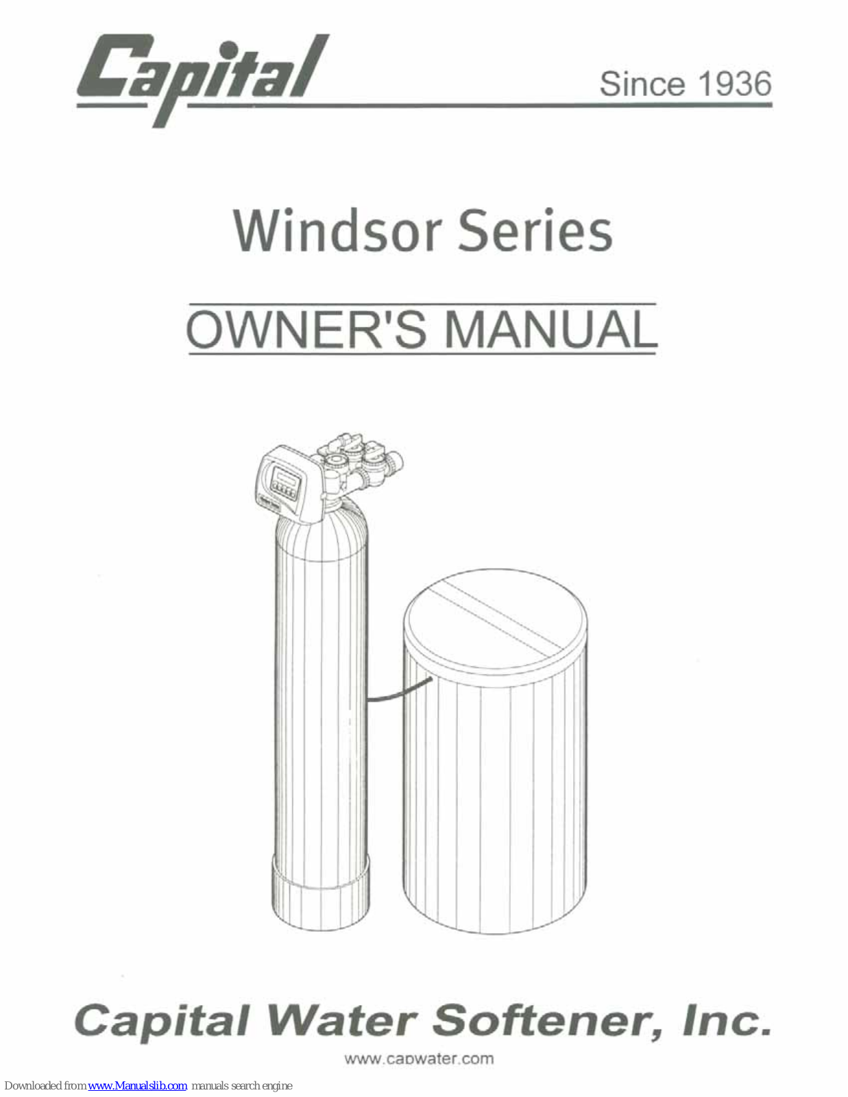 Capital WS 16, WS 48, WS 64, WS 96, WS 24 Owner's Manual