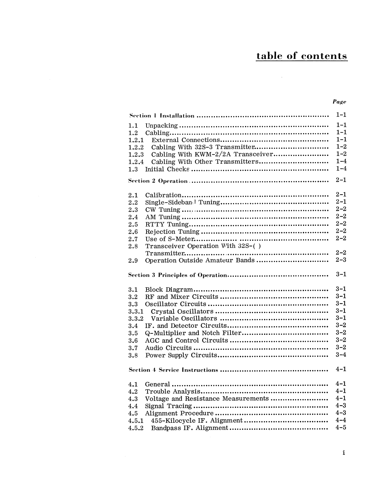 Collins 75S-3B, 75S-3C User Guide