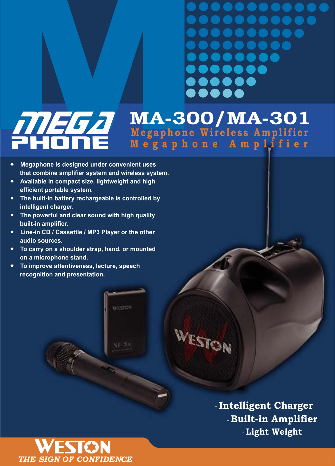 Weston MA-301, MA-300 User Manual