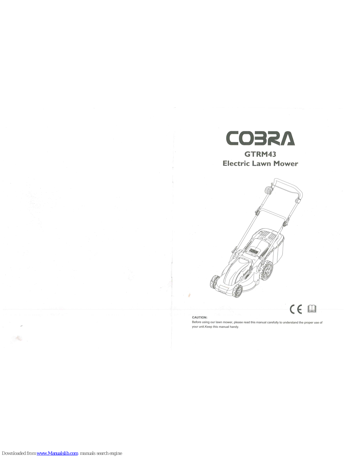 Cobra GTRM43 Instruction Manual