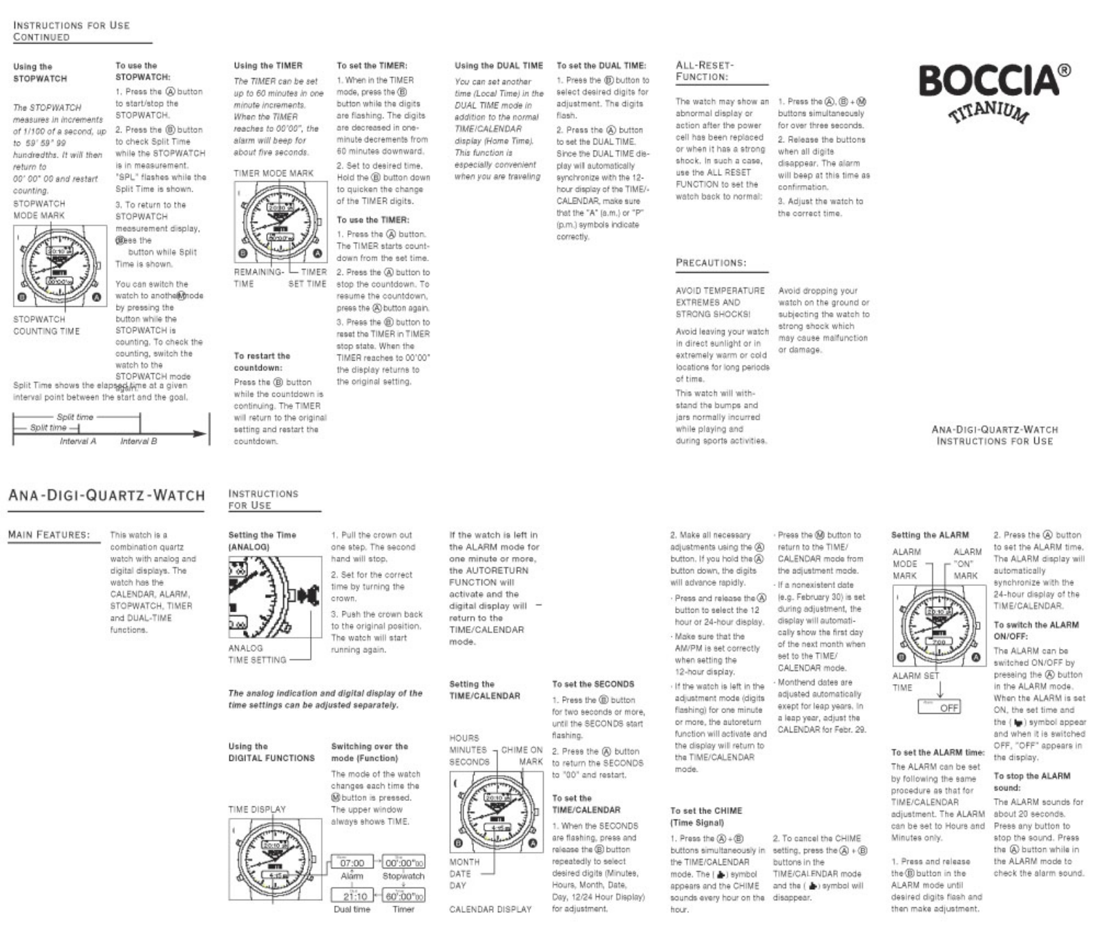 Boccia TITANIUM User Manual - ManualMachine.com