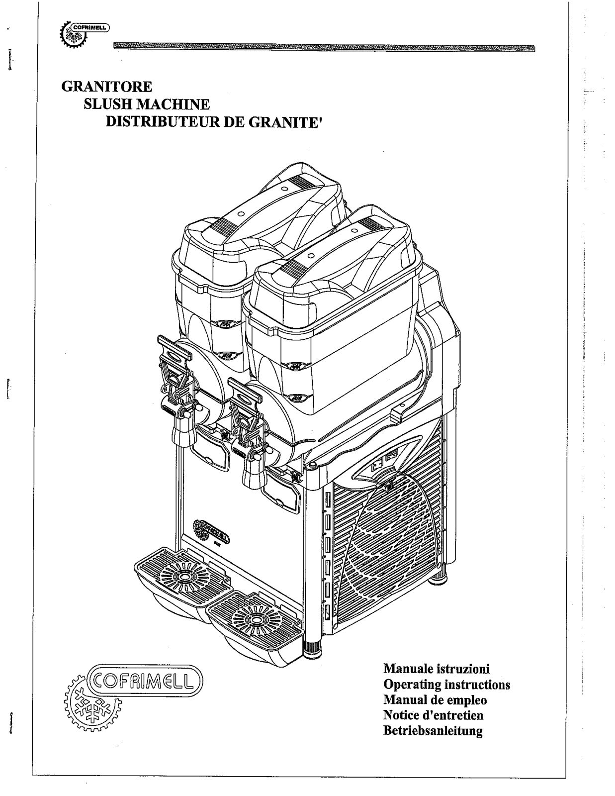 Cofrimell OASIS 2-10 User Manual