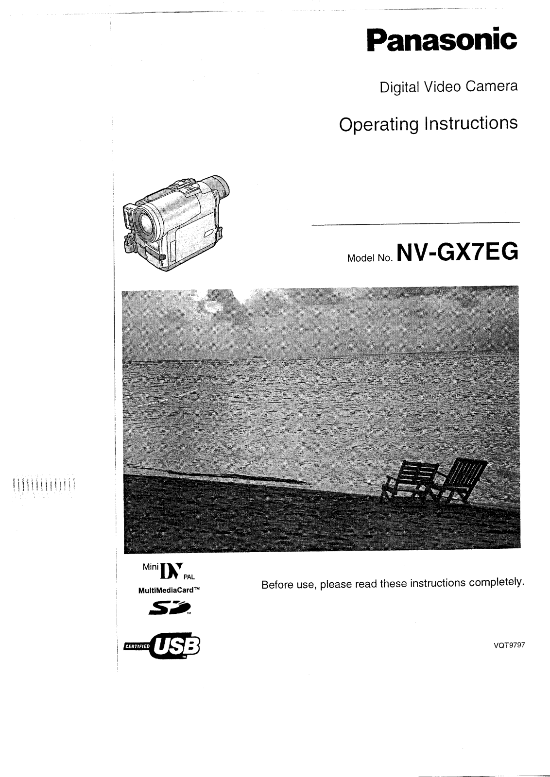 Panasonic NV-GX7EG User Manual