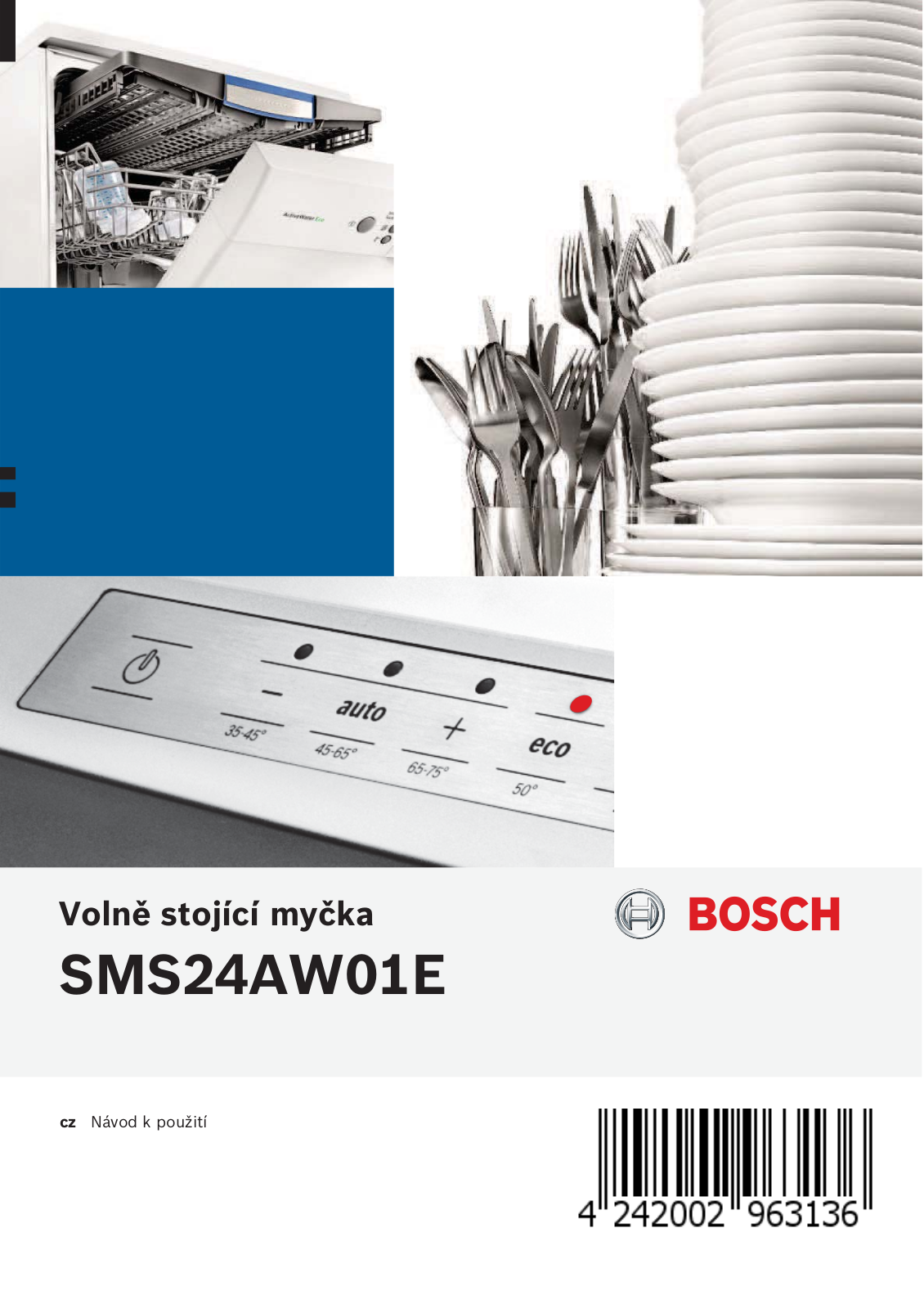 Bosch SMS24AW01E User Manual