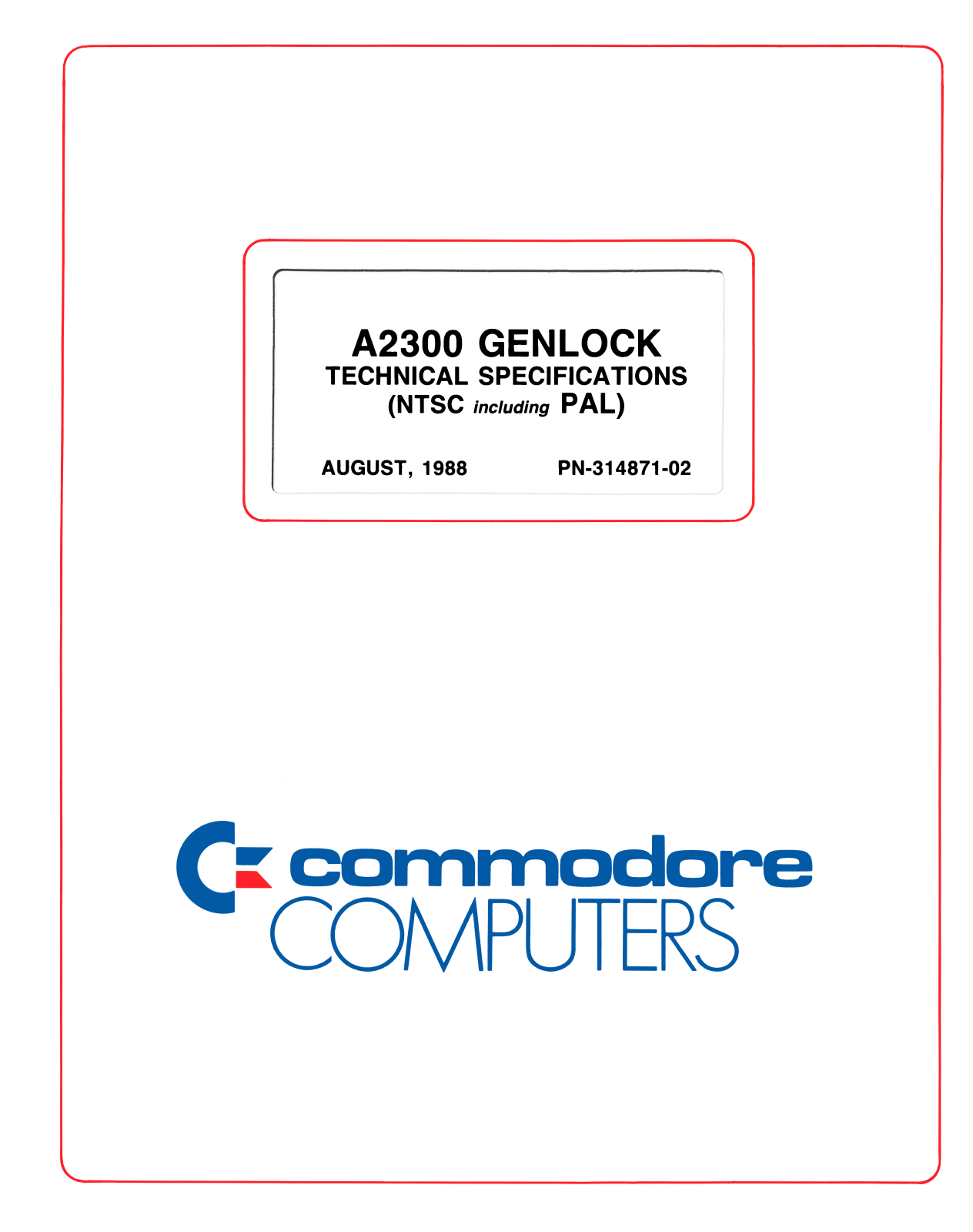 Commodore A2300 a - ManualMachine.com