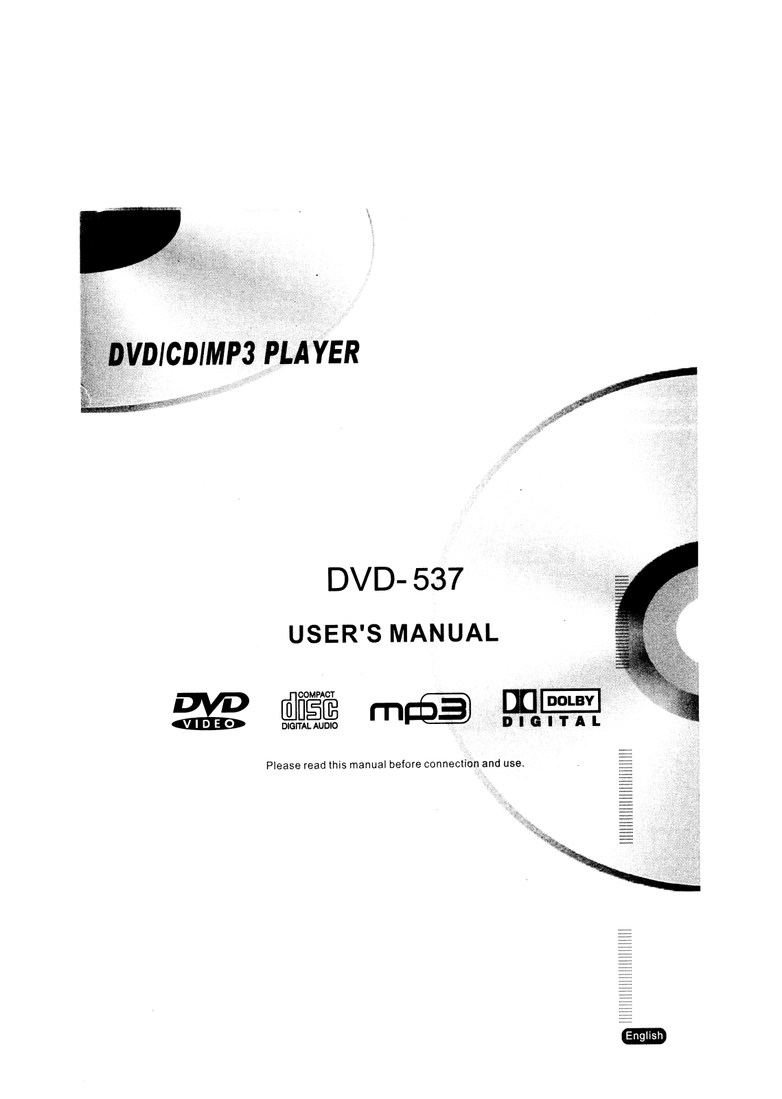 Coby DVD-537 User Manual