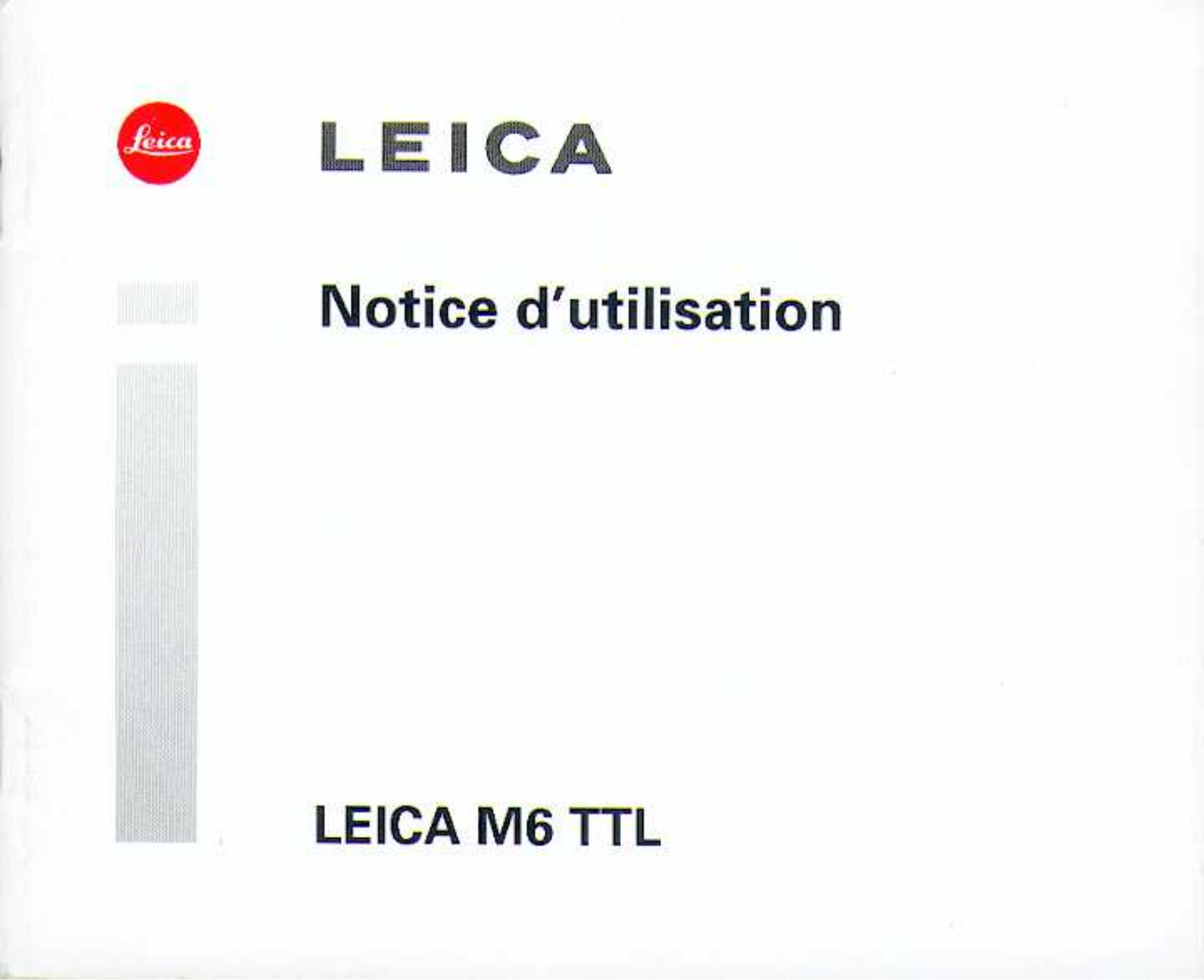 LEICA M6-TTL User Manual