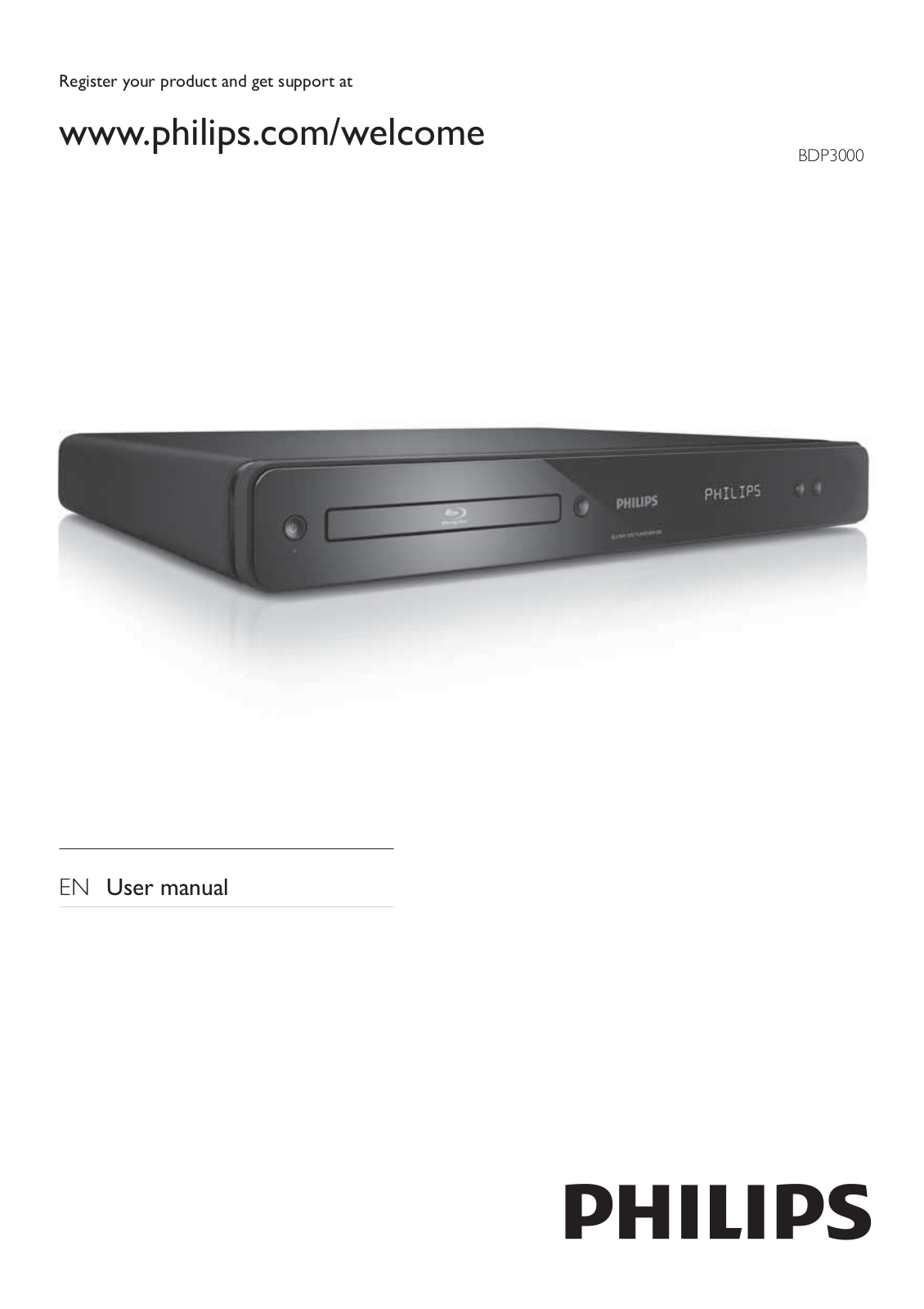Philips BDP3000/75 user manual - ManualMachine.com