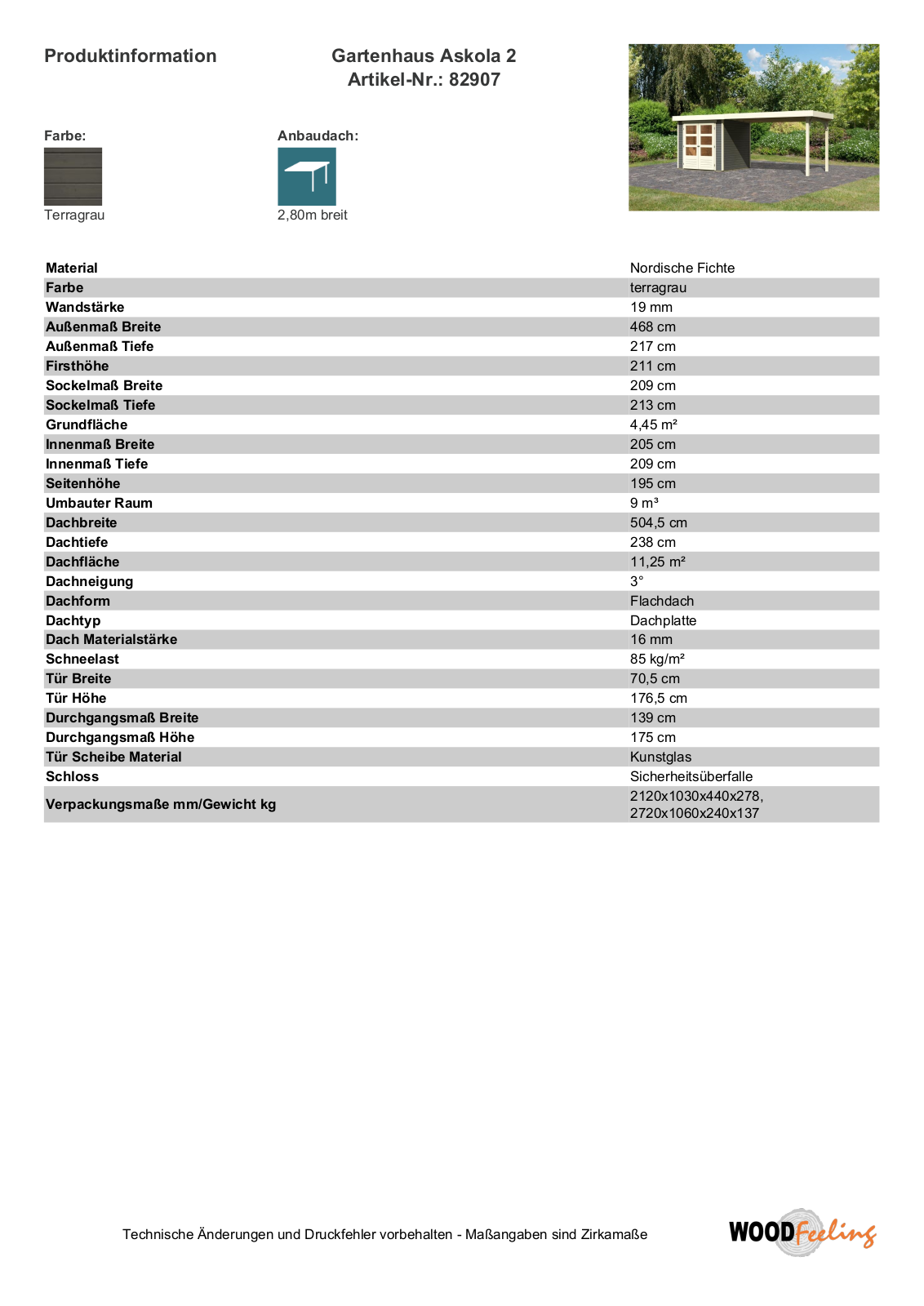 Karibu 82907 User Manual