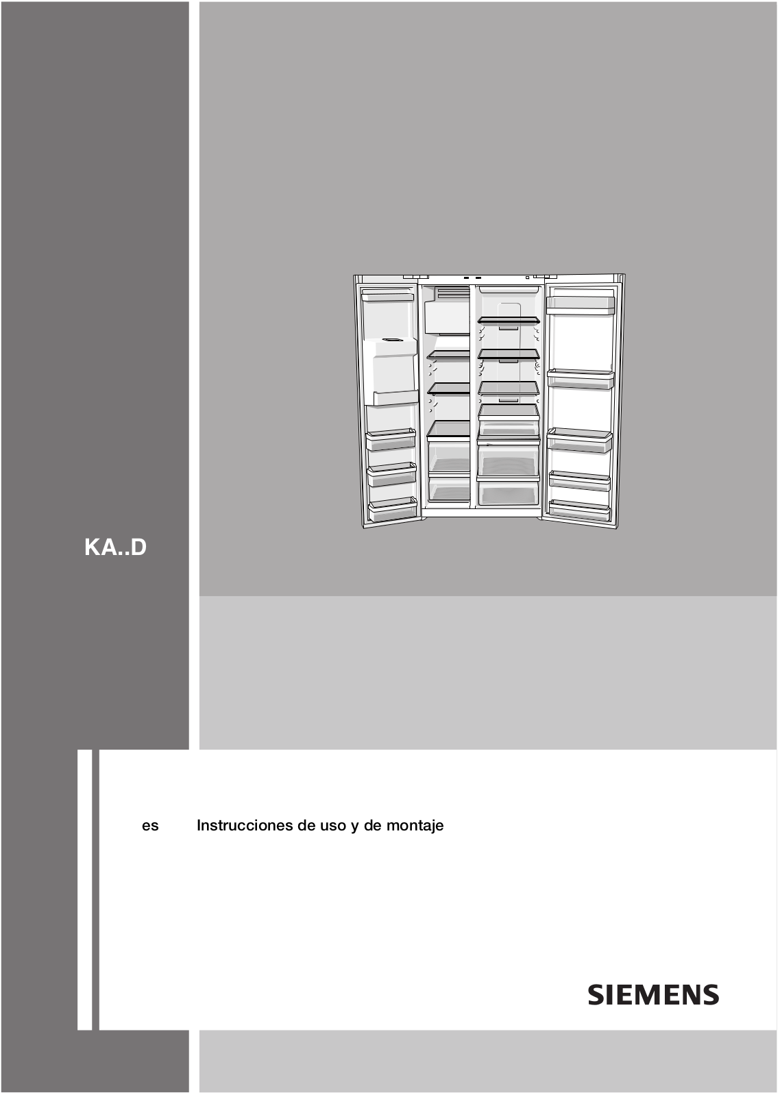 Siemens KA62DV70, KA62DV71/02, KA62DV71/01, KA62DV71/03 User Manual