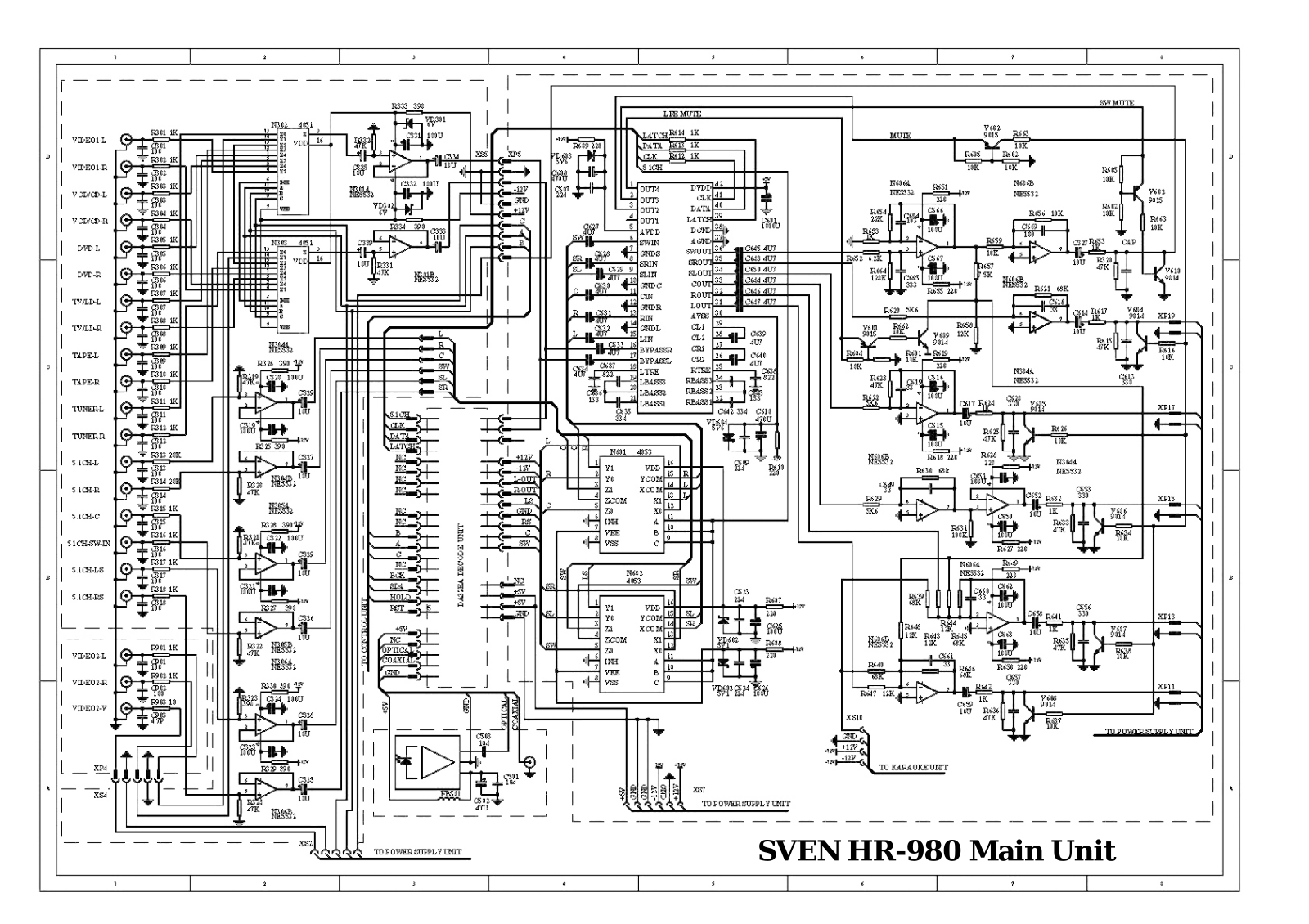 SVEN HR-980 Service Manual