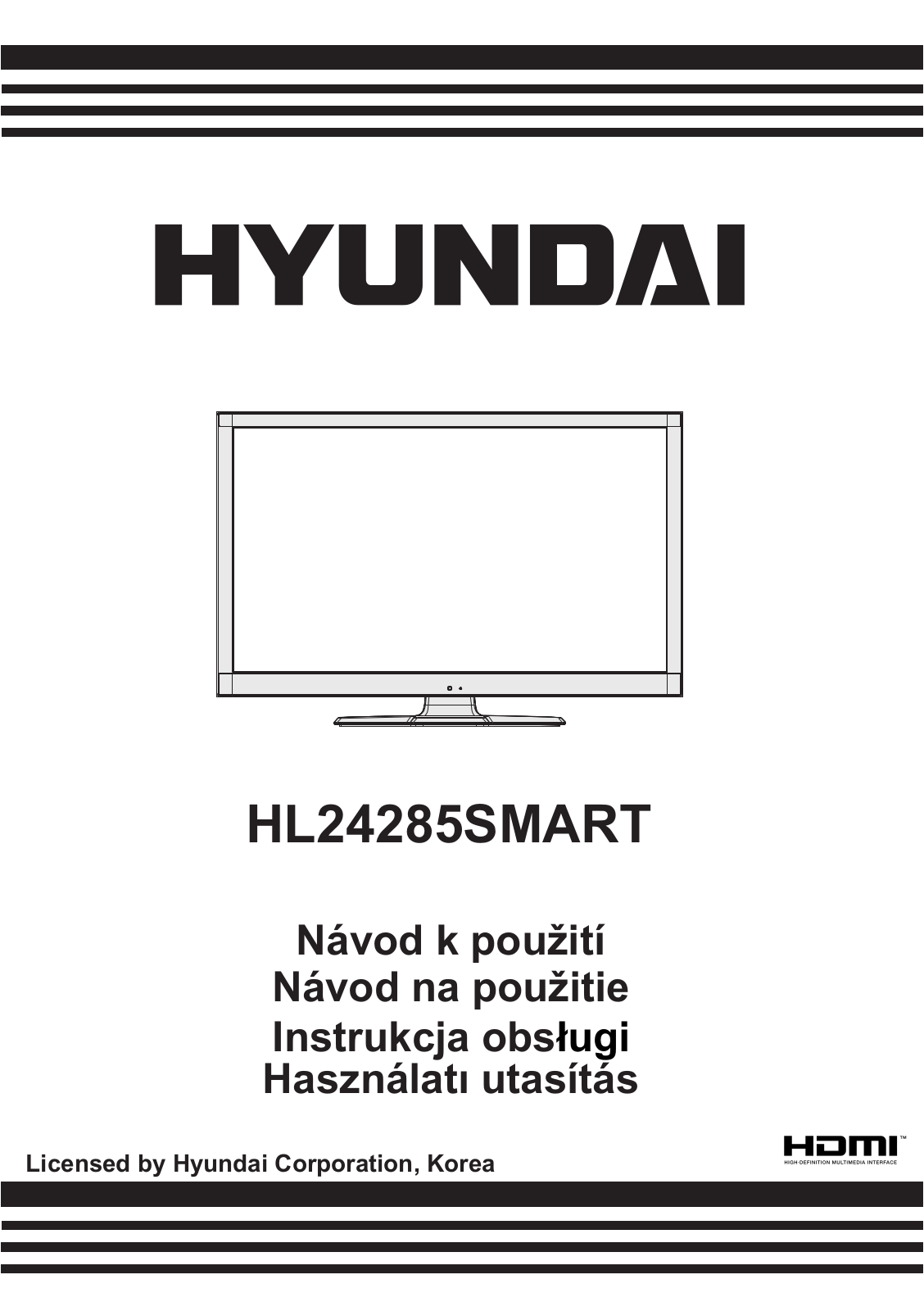 Hyundai HL 24285 SMART Manual
