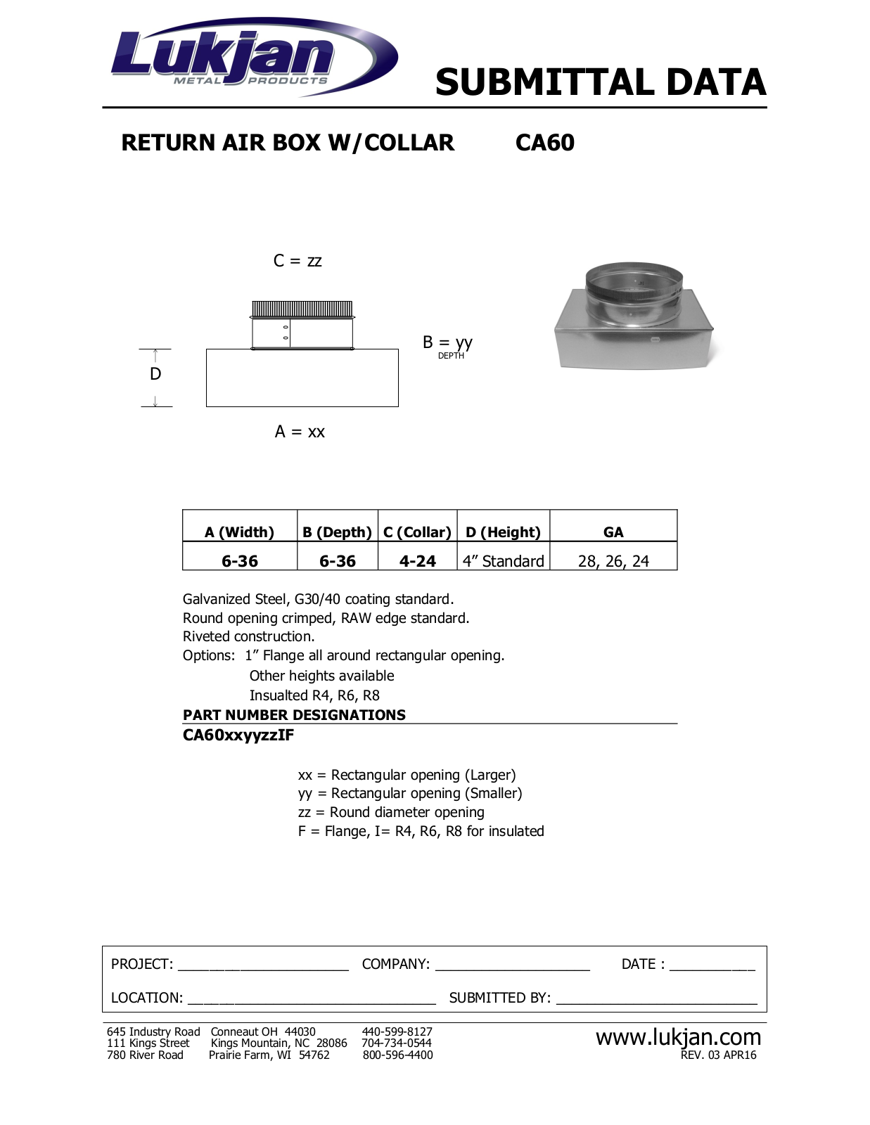 Lukjan CA60 User Manual - ManualMachine.com