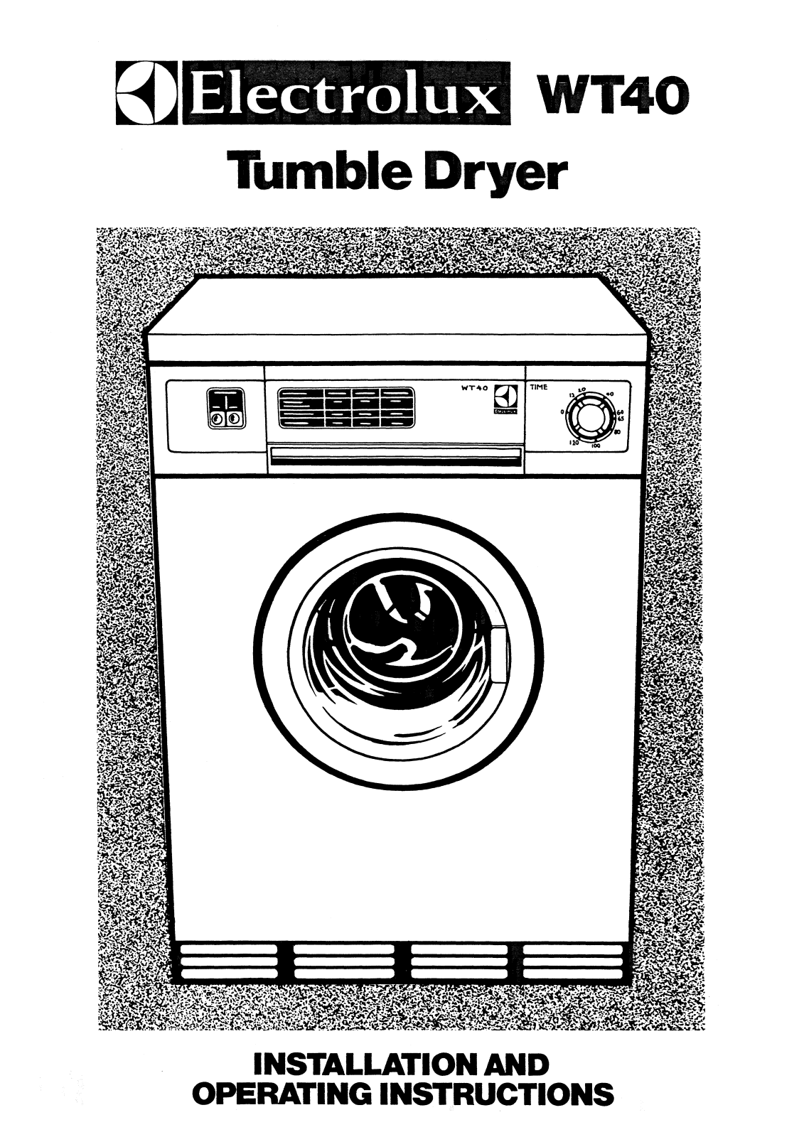 Electrolux WT40 User Manual