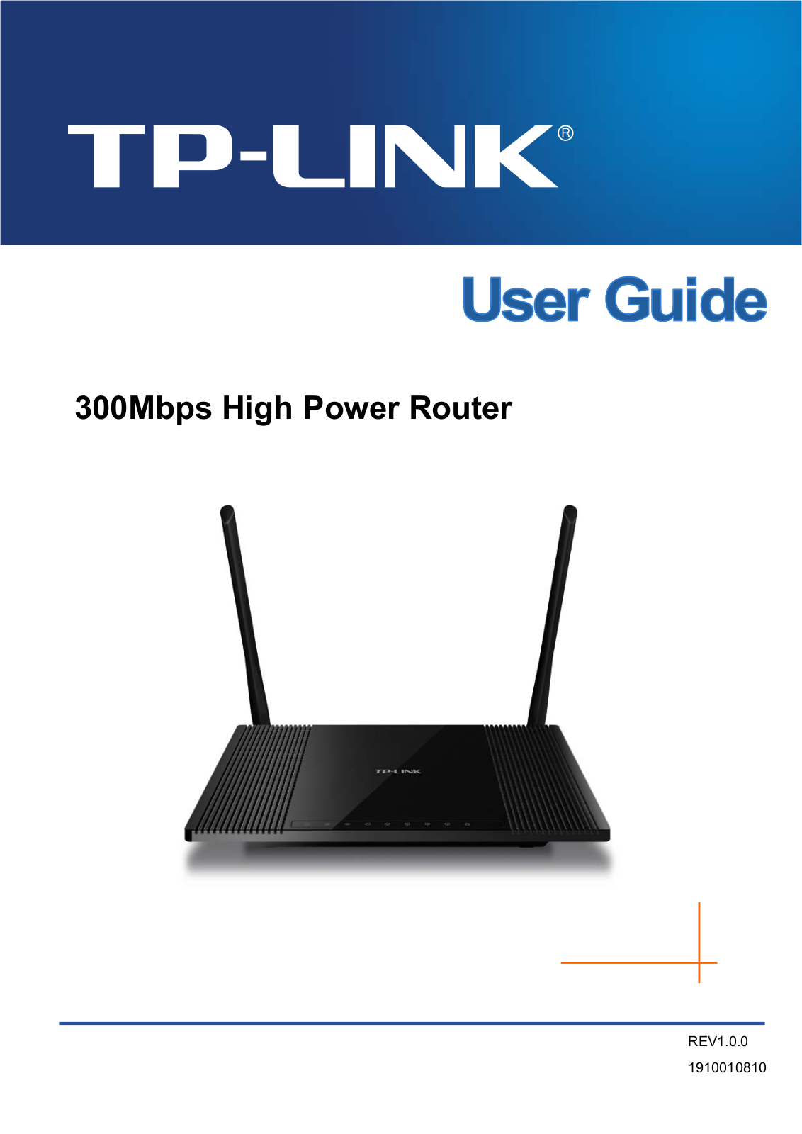 TP Link WR841HPV1 User Manual