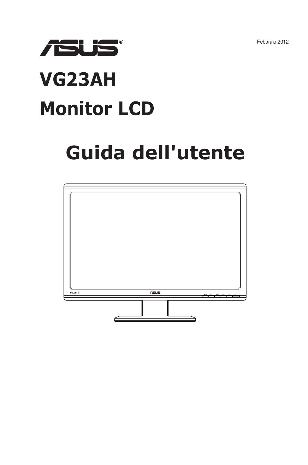 Asus VG23AH User Manual