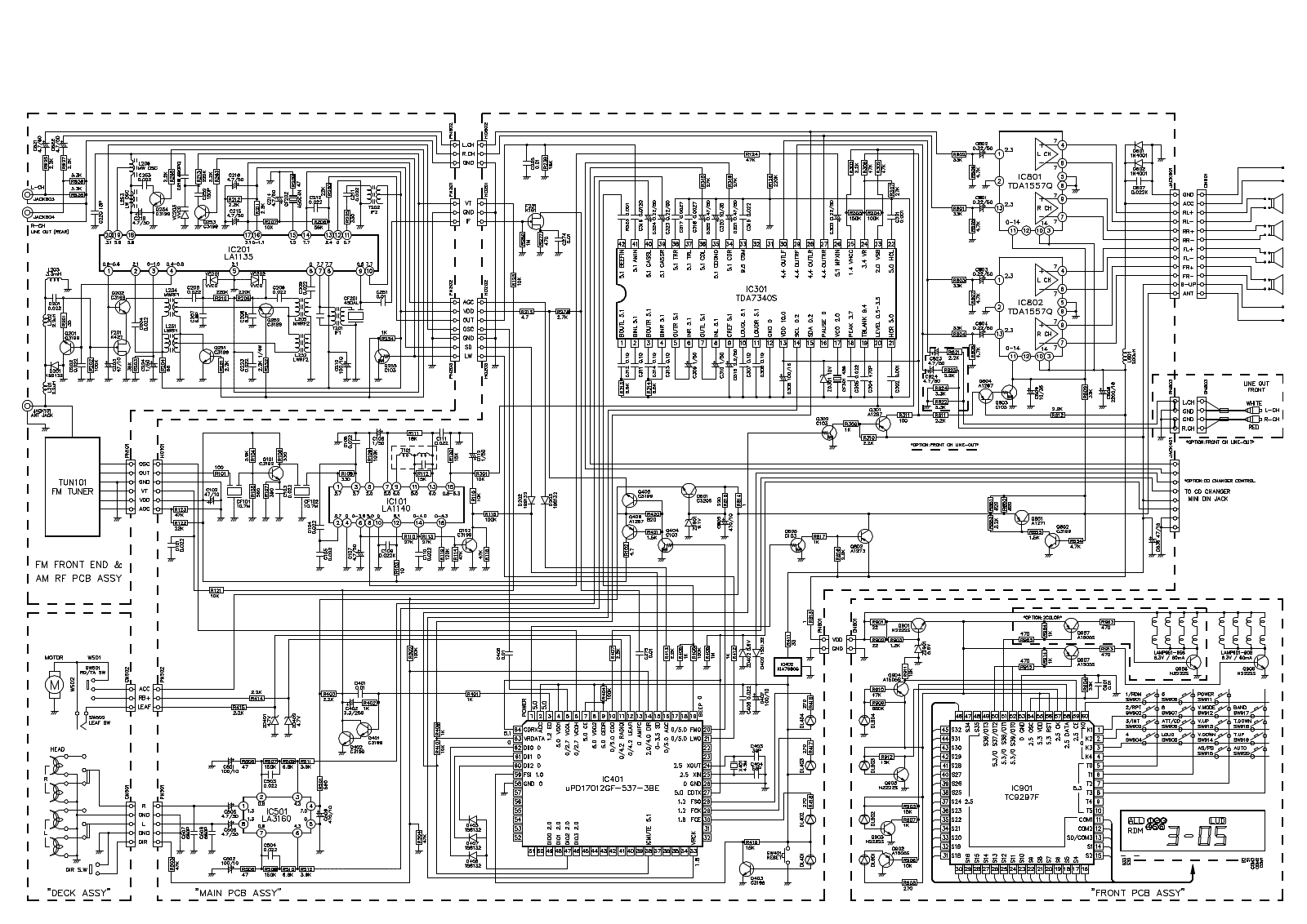 Goldstar TCC-570 Service Manual