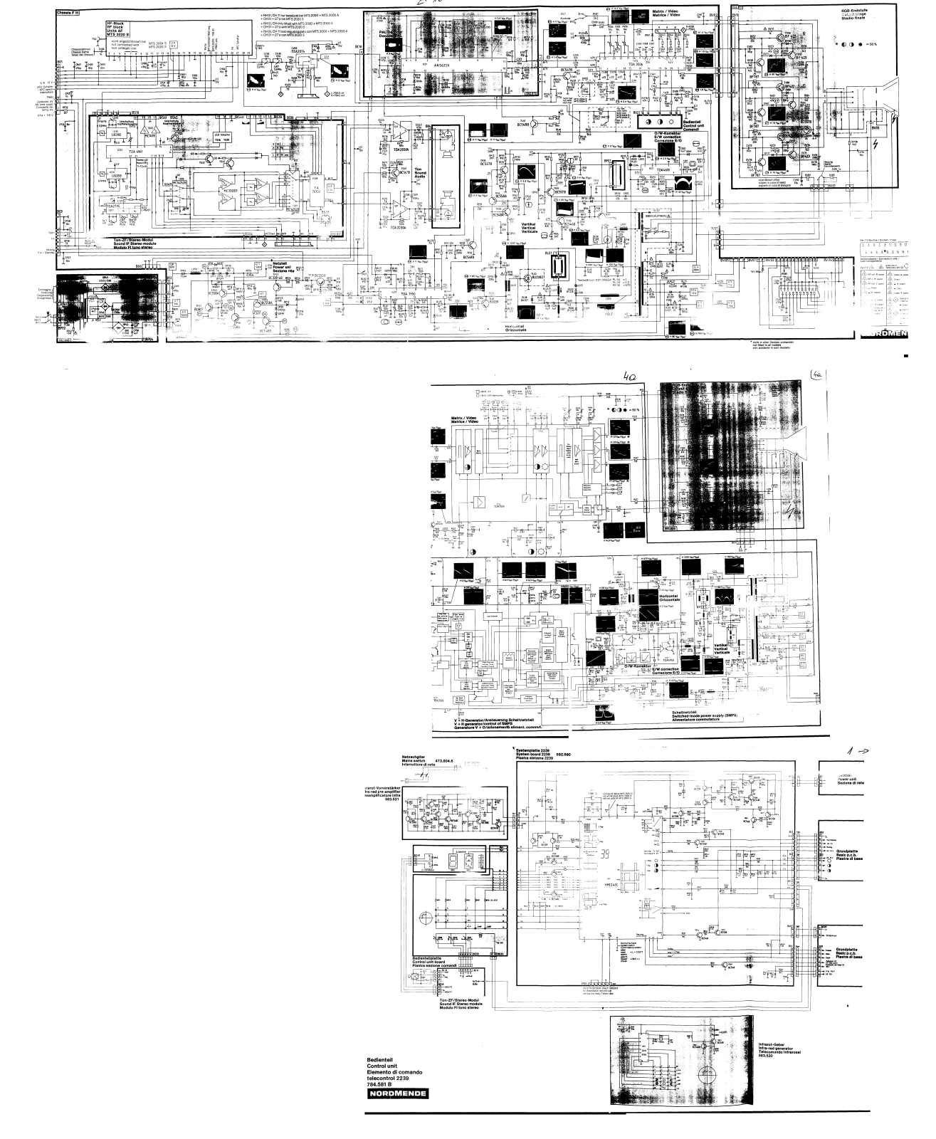 Nordmende Chassis F11 Service Manual