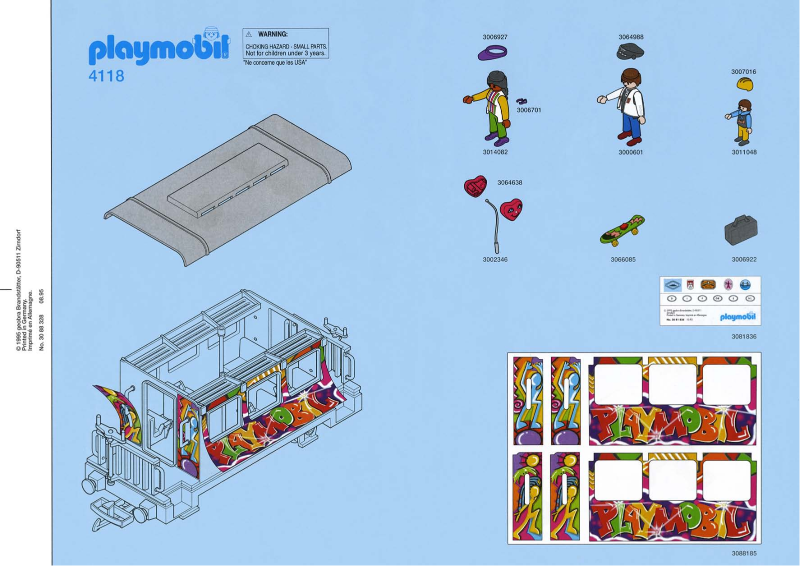 Playmobil 4118 Instructions