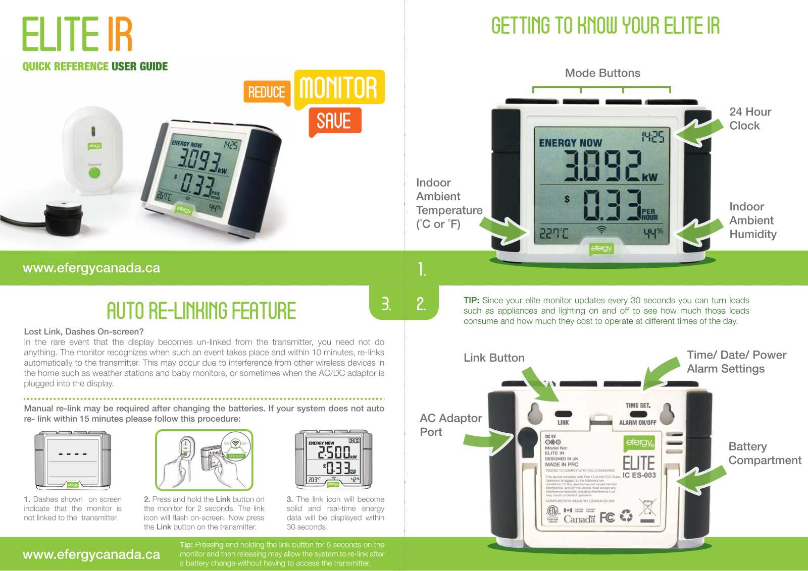 Efergy Elite IR User Manual - ManualMachine.com