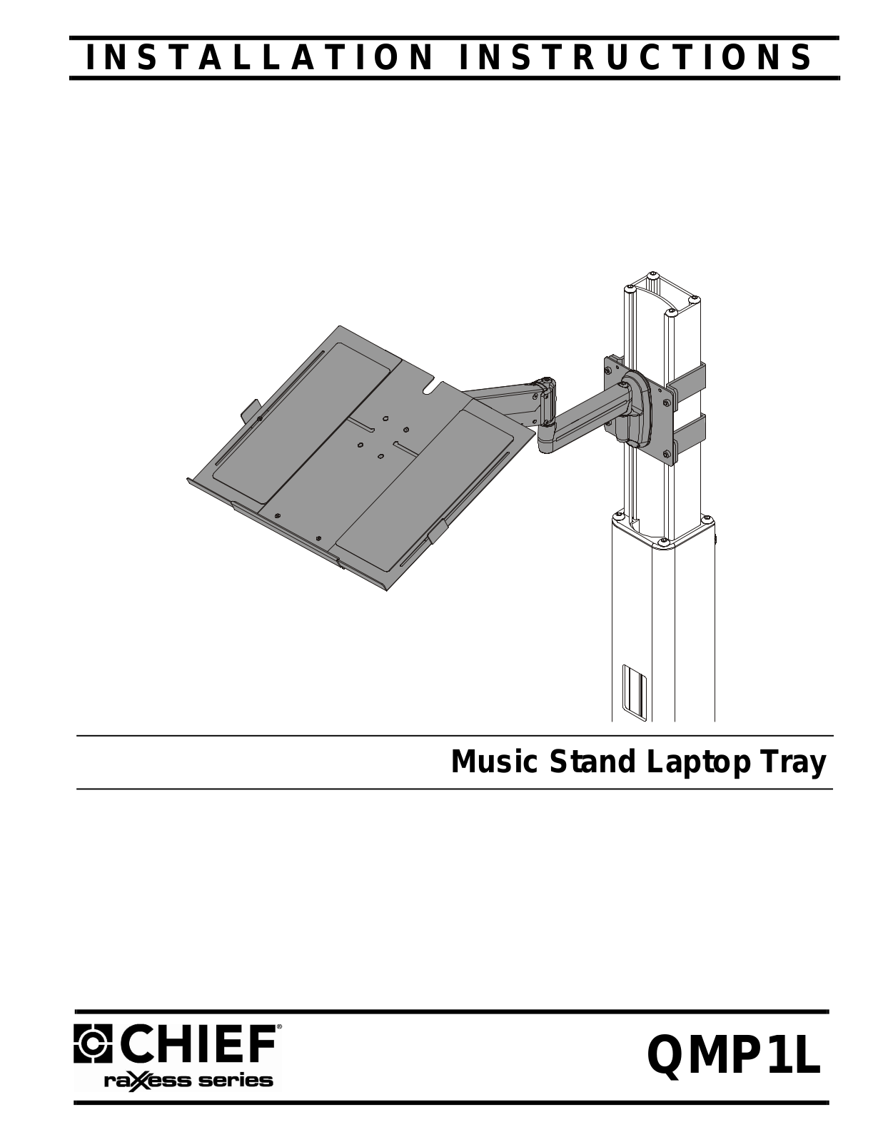 CHIEF QMP1L User Manual