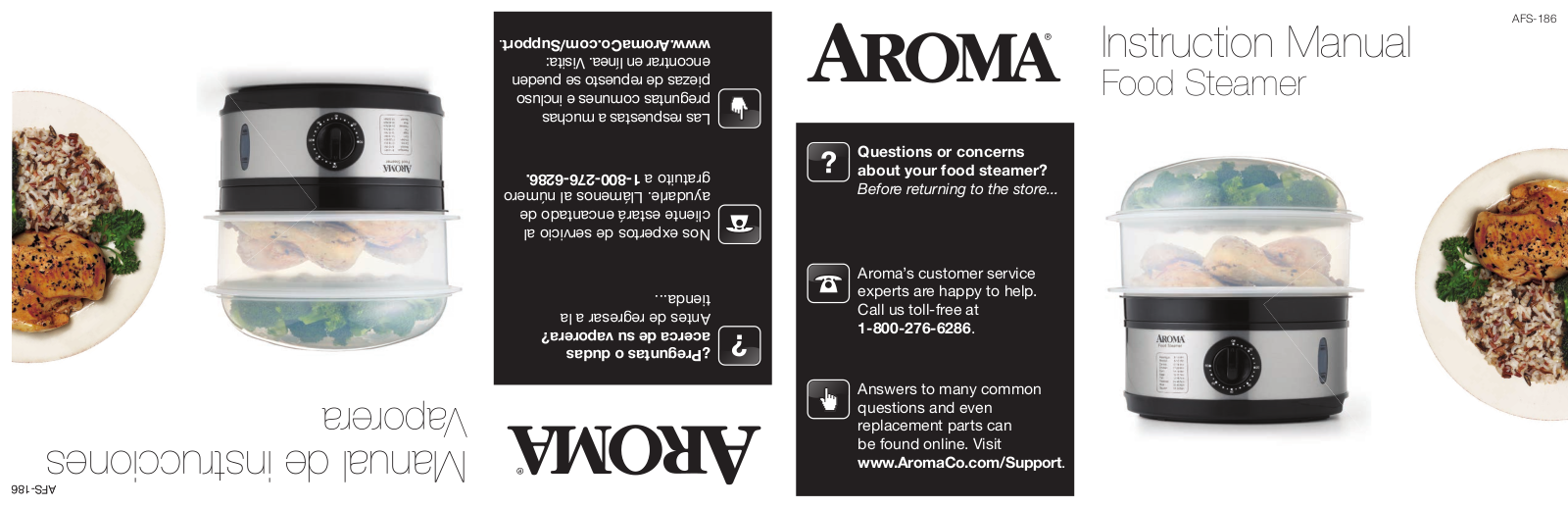 Aroma AFS-186 User Manual