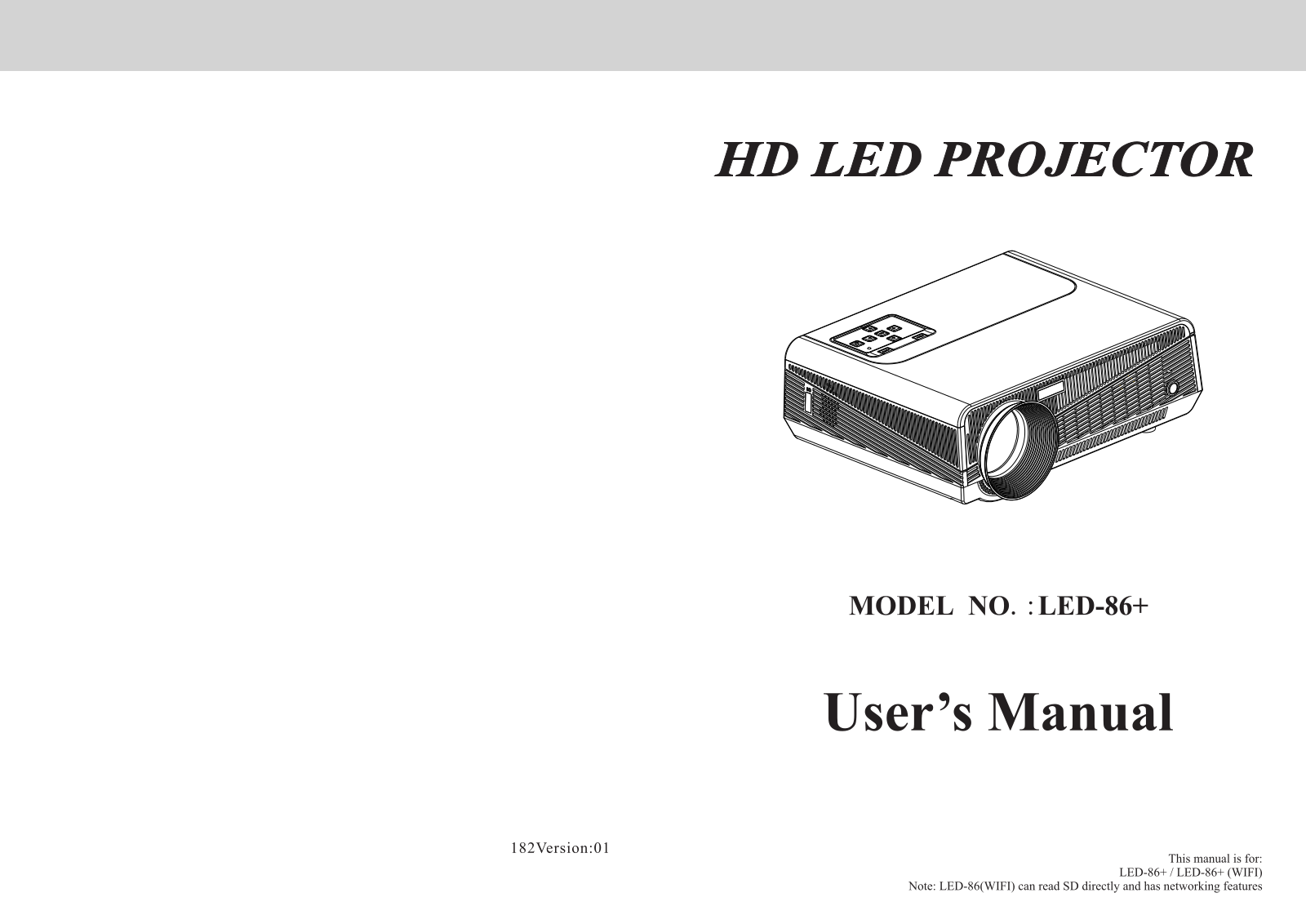 HTP LED-86 User Manual