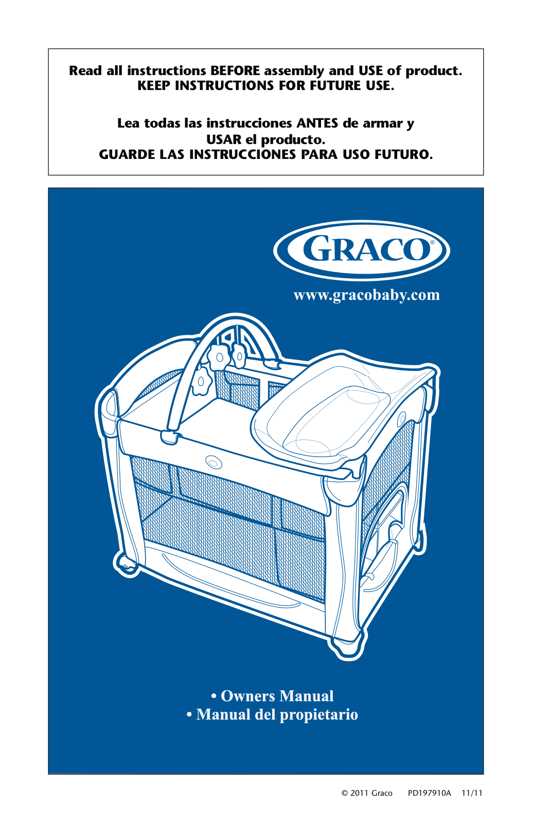 Graco PD197910A User Manual