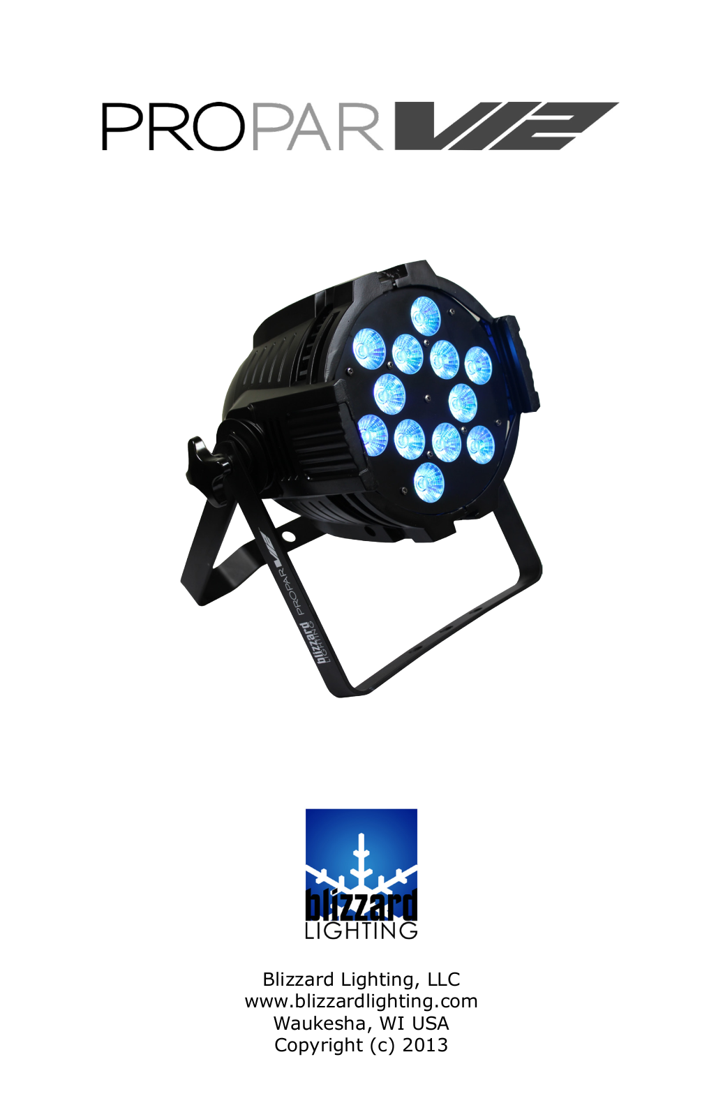 Blizzard Lighting TRI ROCKLITE User Manual - ManualMachine.com