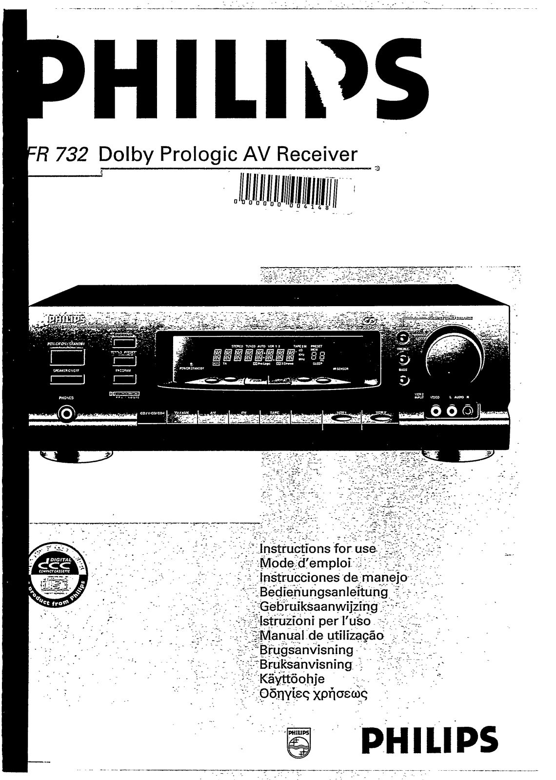 Philips FR732 User Manual