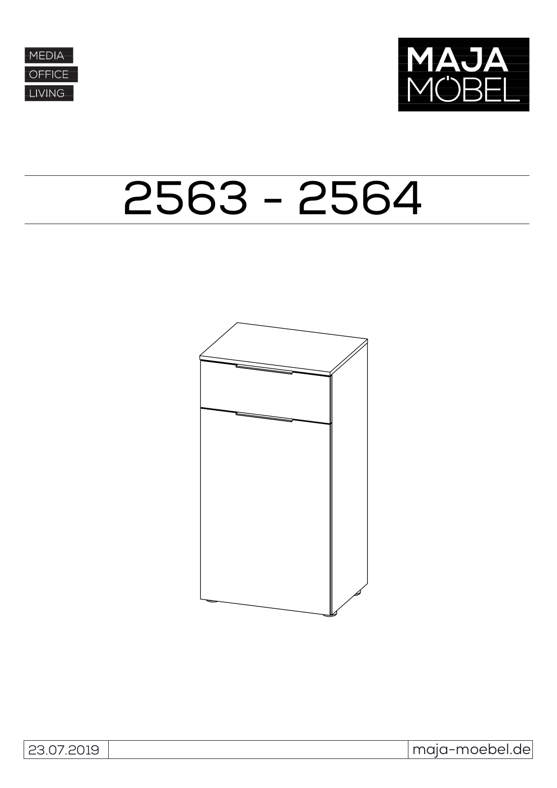 Maja Mobel 2563 Assembly instructions - ManualMachine.com